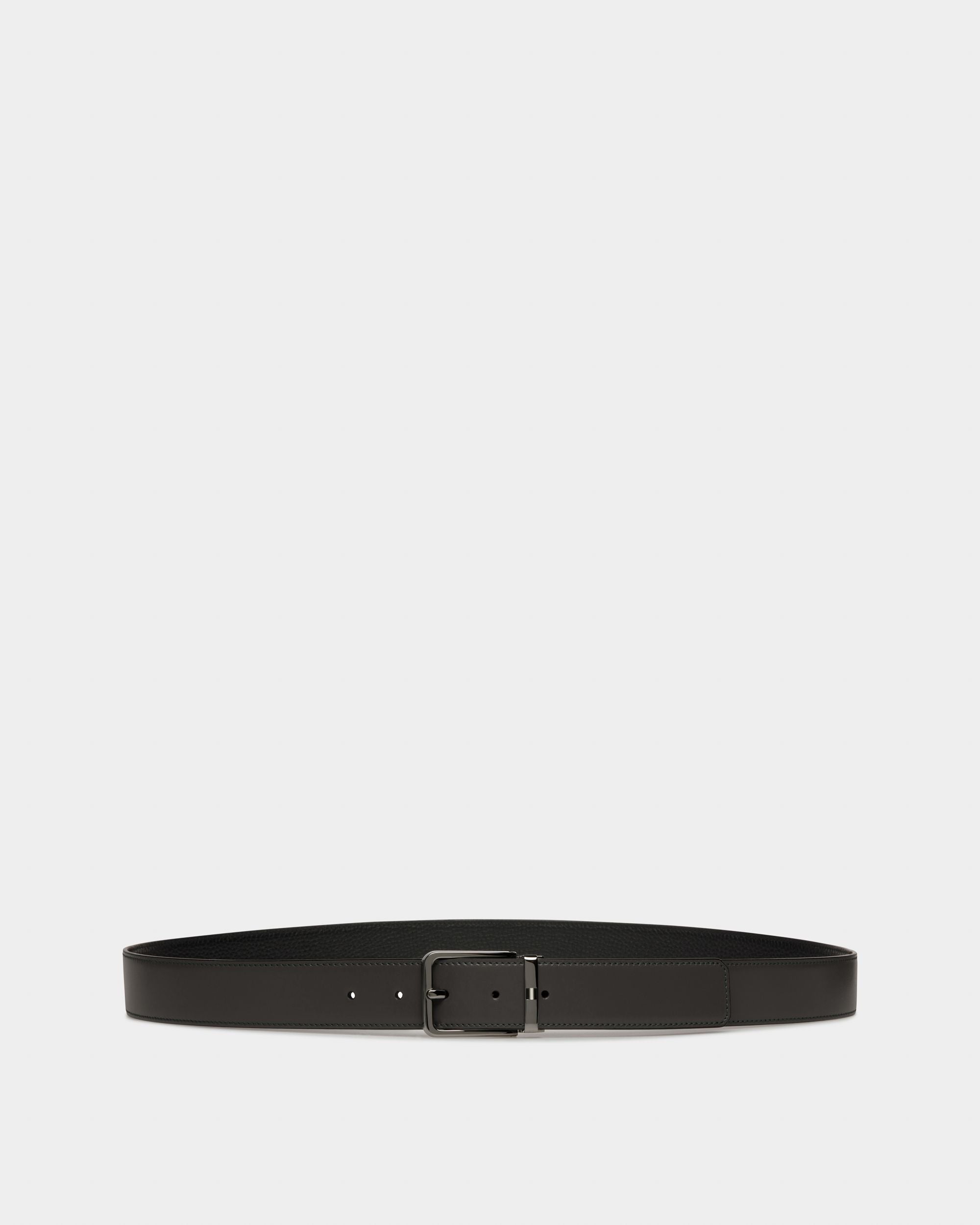 Arkin Ledergürtel 35 Mm In Schwarz - Herren - Bally - 01