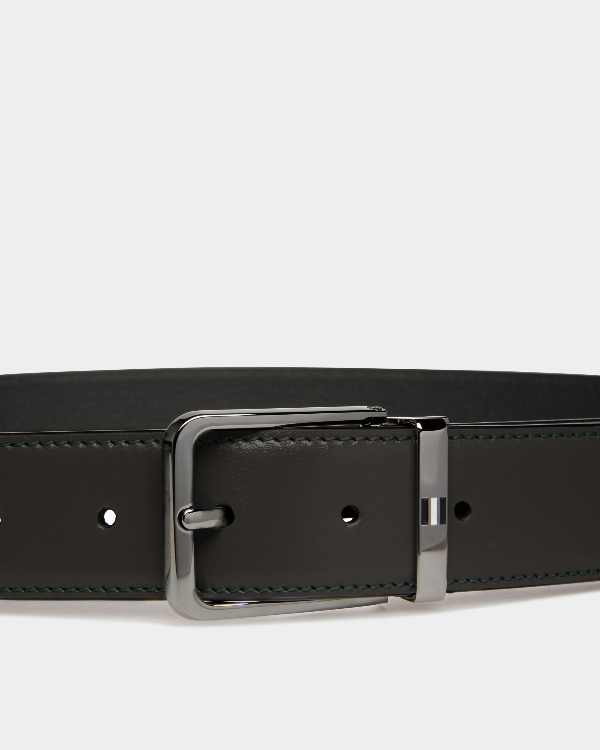 Arkin Ledergürtel 35 Mm In Schwarz - Herren - Bally - 03
