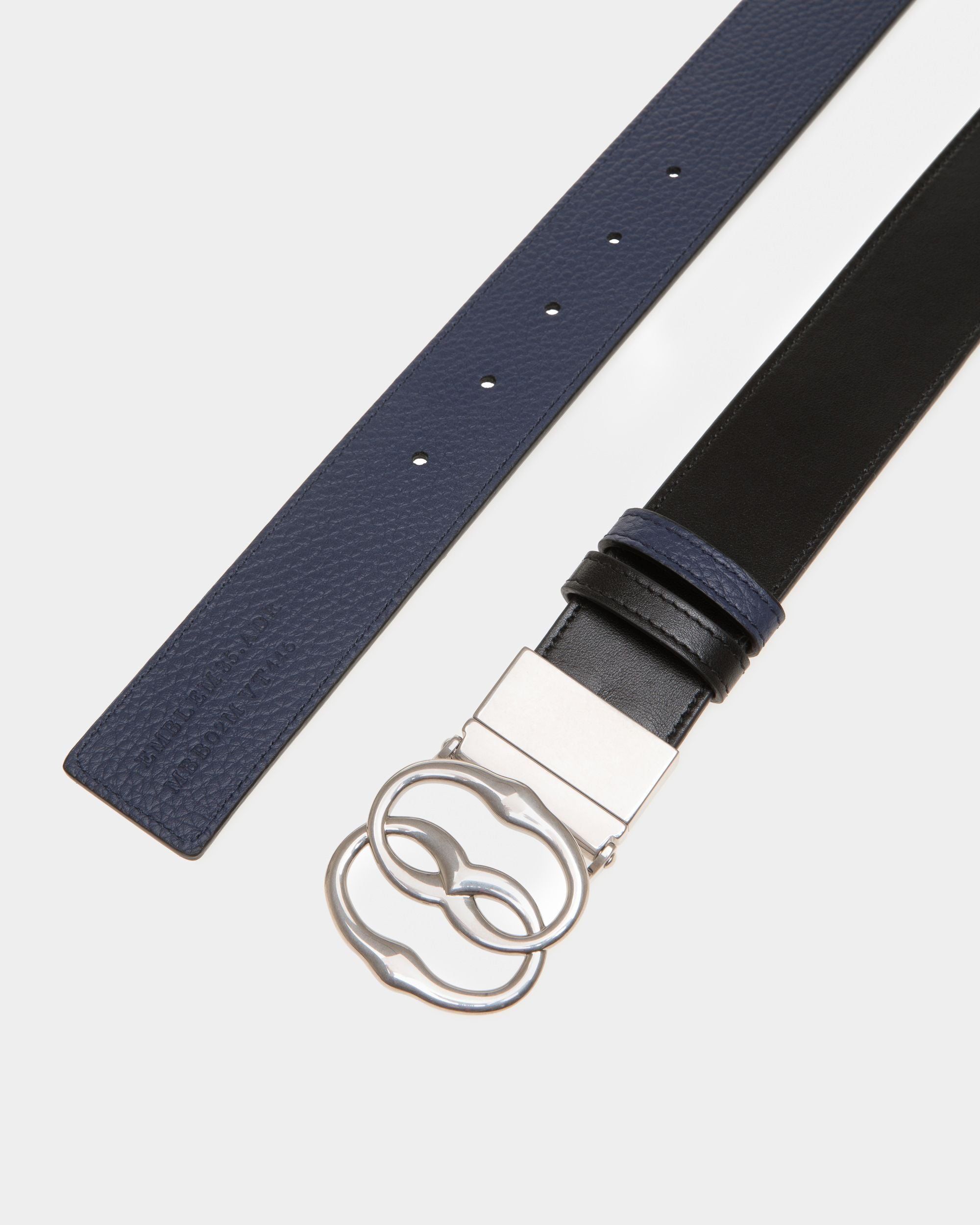 Bally Iconic 35 Mm Gürtel Aus Leder In Schwarz - Herren - Bally - 02