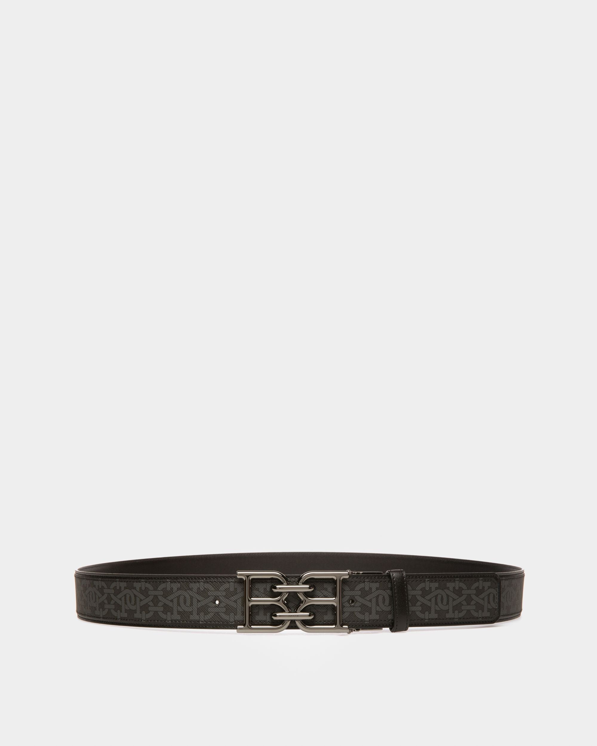 B-Chain Tpu 40Mm Belt In Grey - Men's - Bally - 01