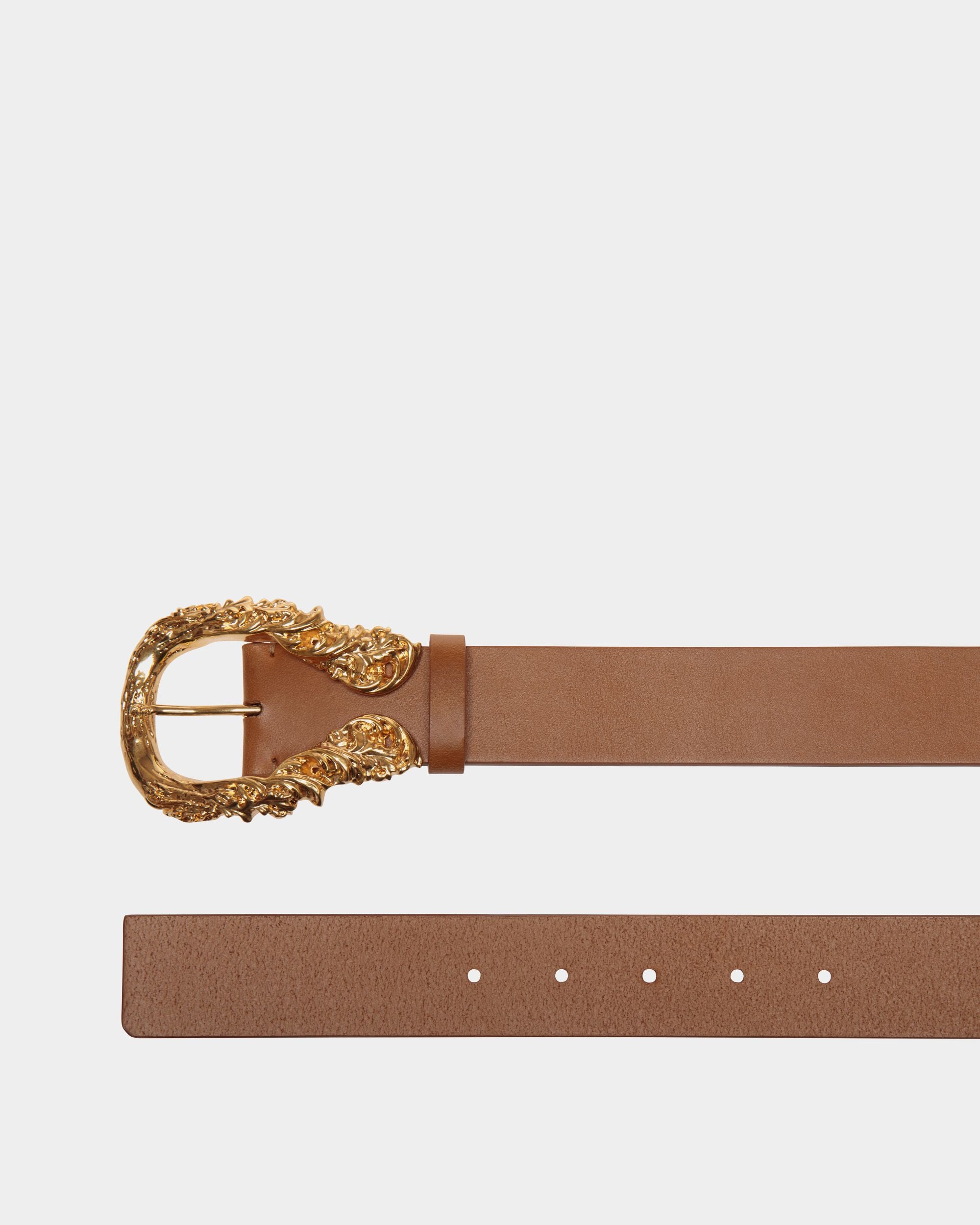 Show Fixed In Brown Leather - Homme - Bally - 02