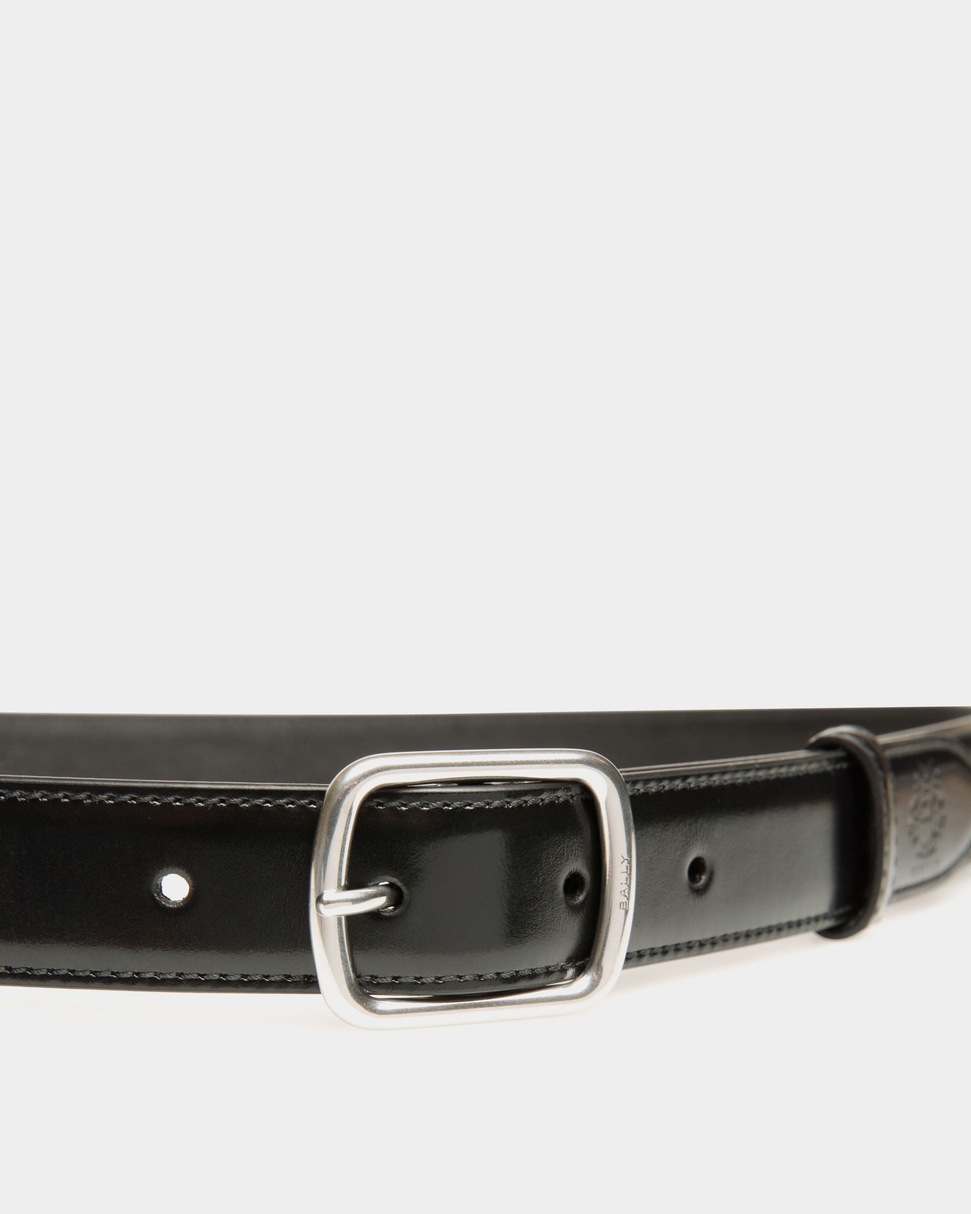 Gürtel Orson 25 mm Aus Schwarzem Leder - Herren - Bally - 03