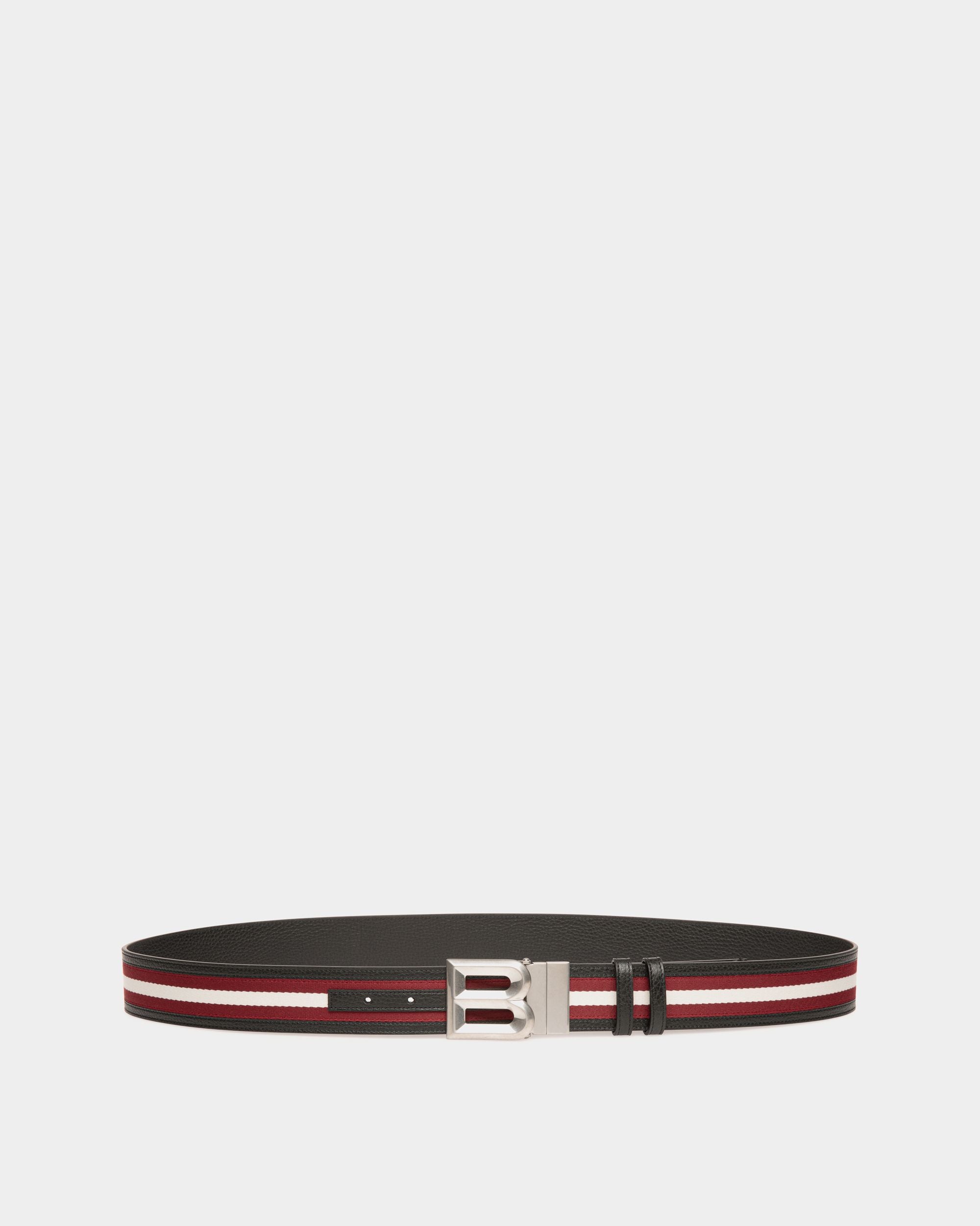 B Bold 40 mm Wendegürtel Aus Stoff Und Leder - Herren - Bally - 01