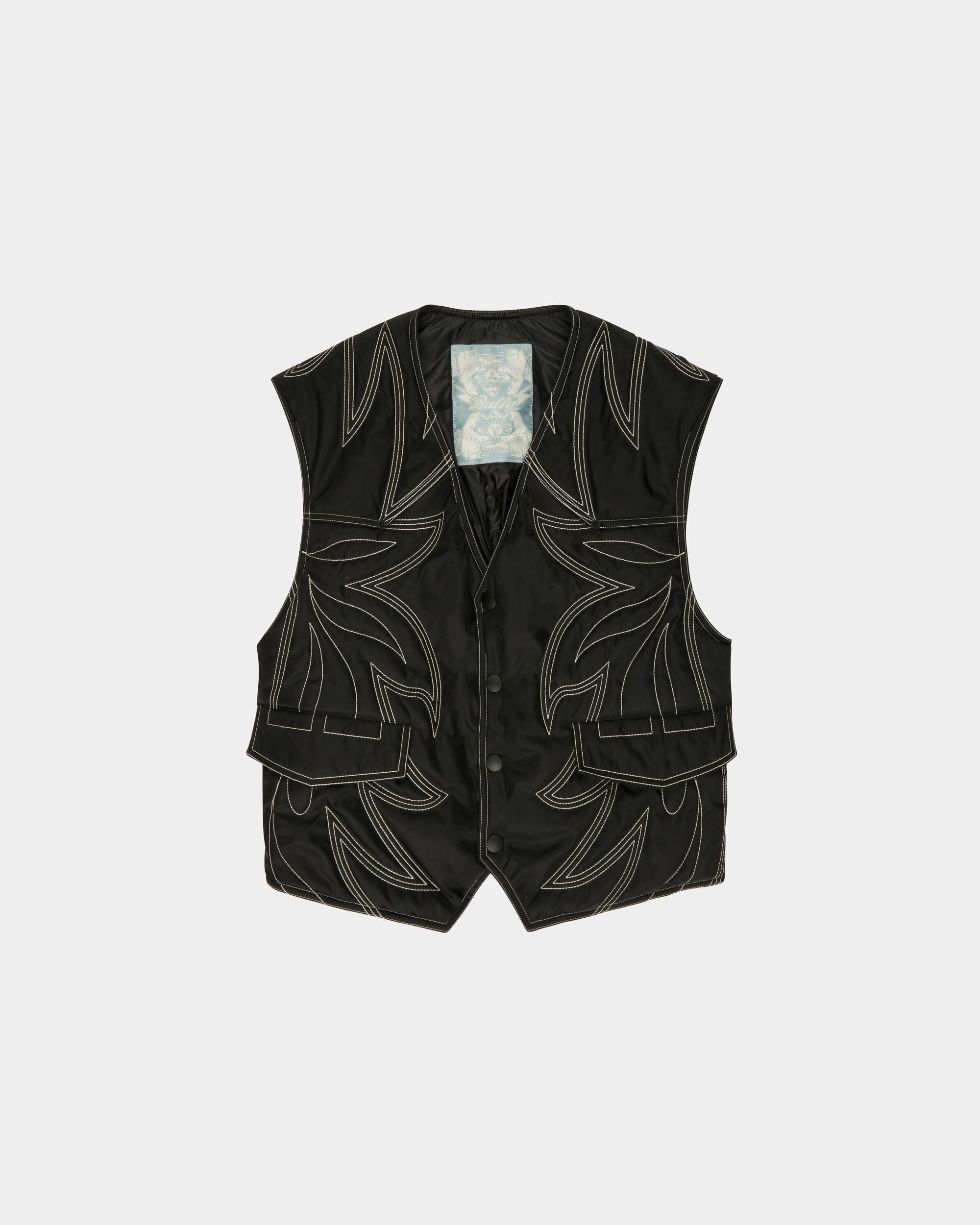 Veste Sans Manches À Motifs - Homme - Bally - 01