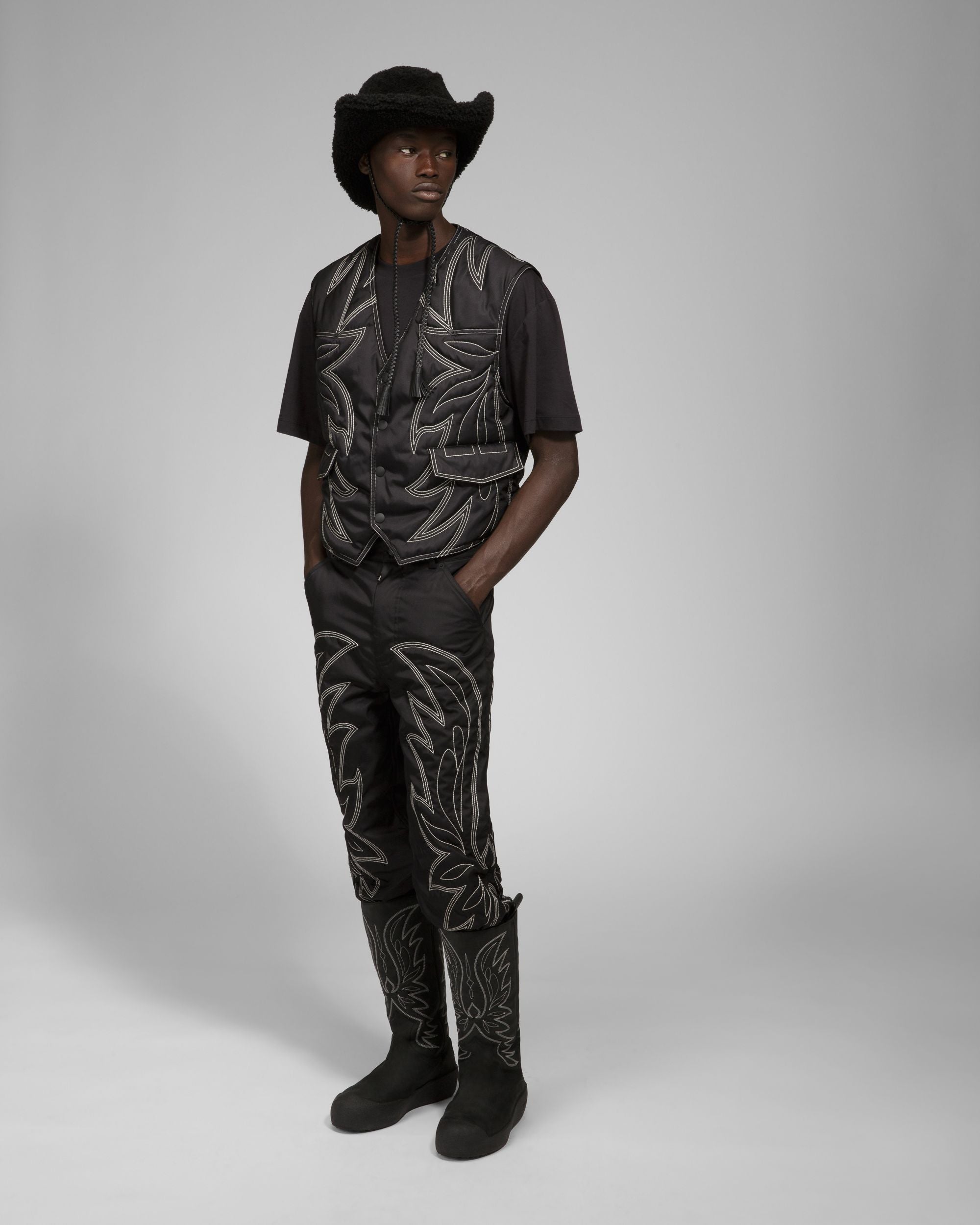 Veste Sans Manches À Motifs - Homme - Bally - 02