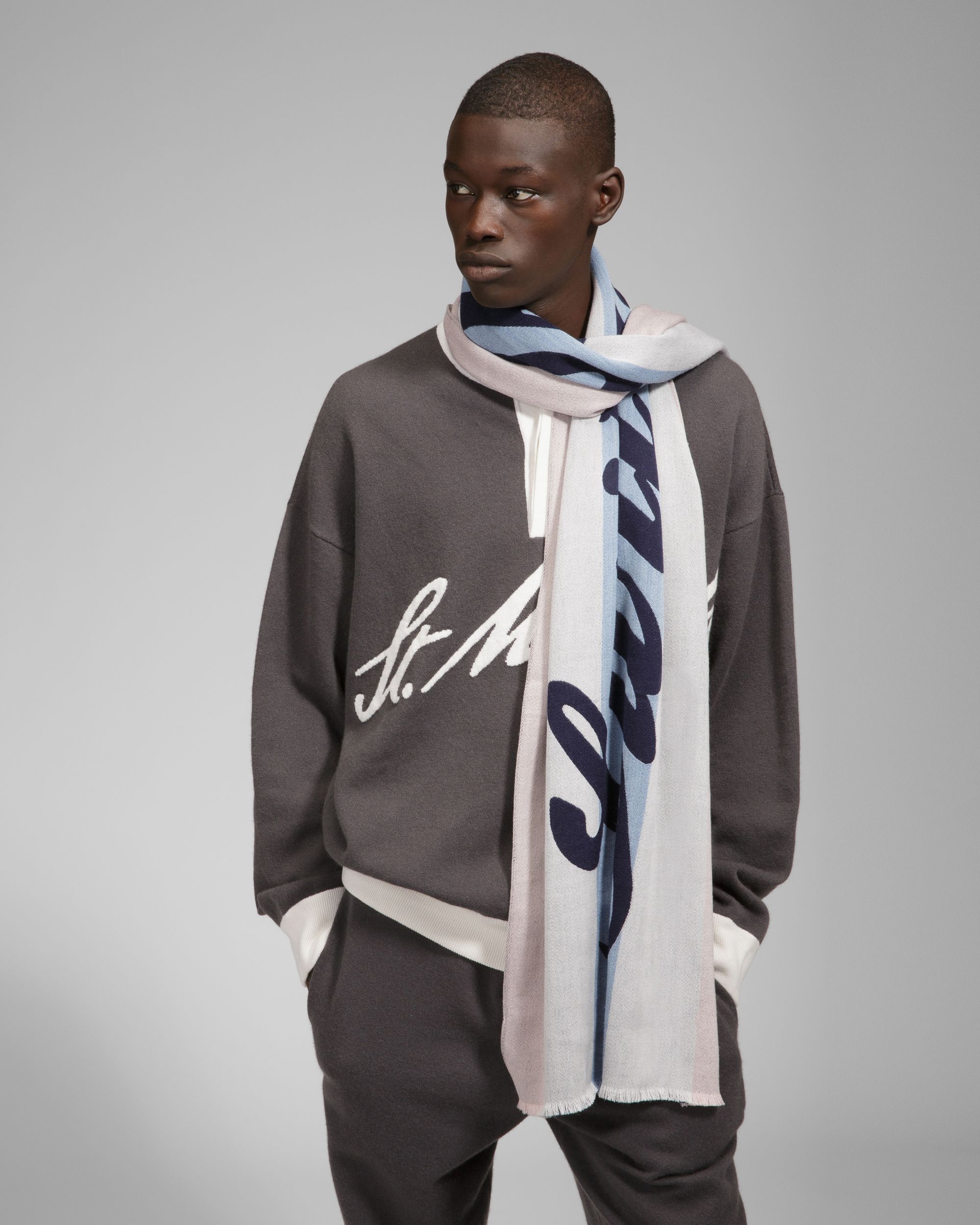 Écharpe Switzerland - Homme - Bally - 02