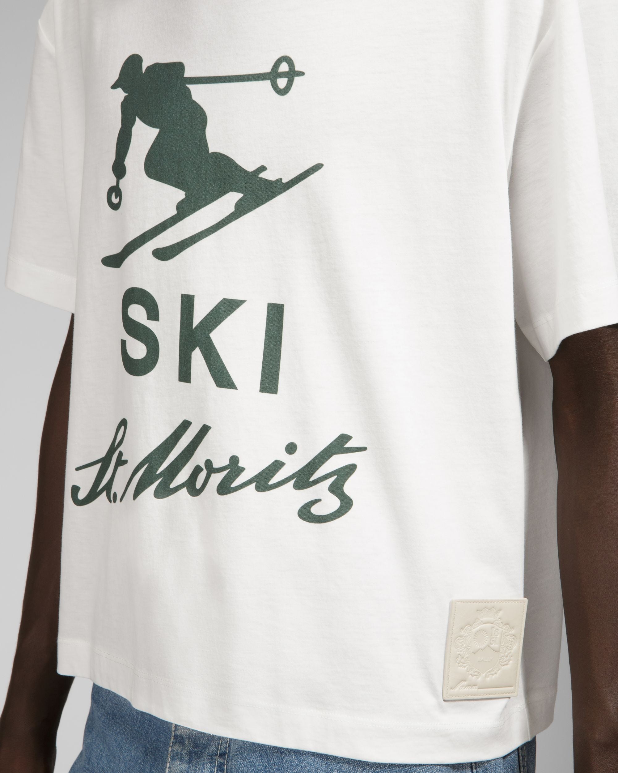 T-shirt Ski St Moritz - Homme - Bally - 04