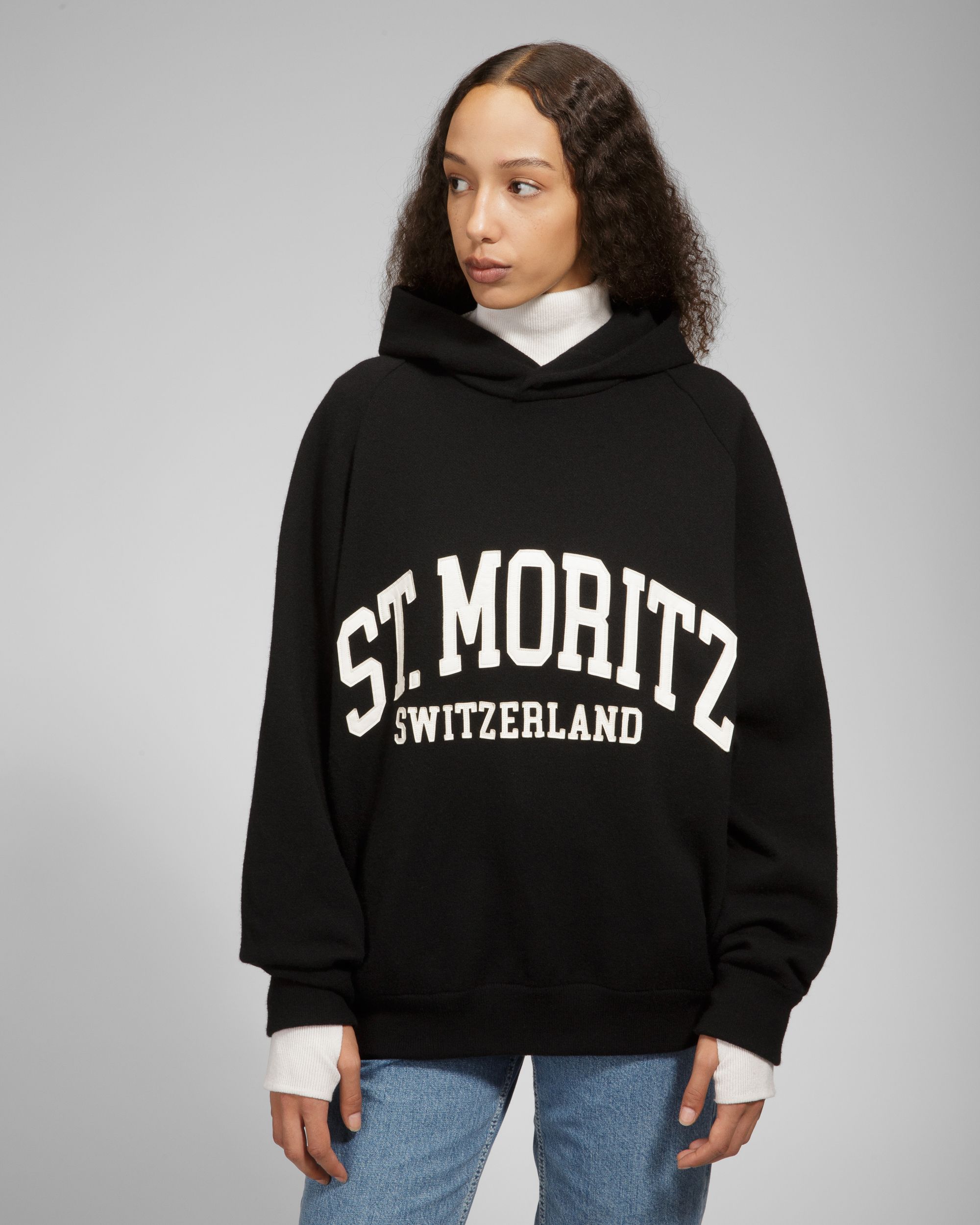 Hoodie St Moritz Baumwoll-Sweatshirt In Schwarz - Herren - Bally - 06