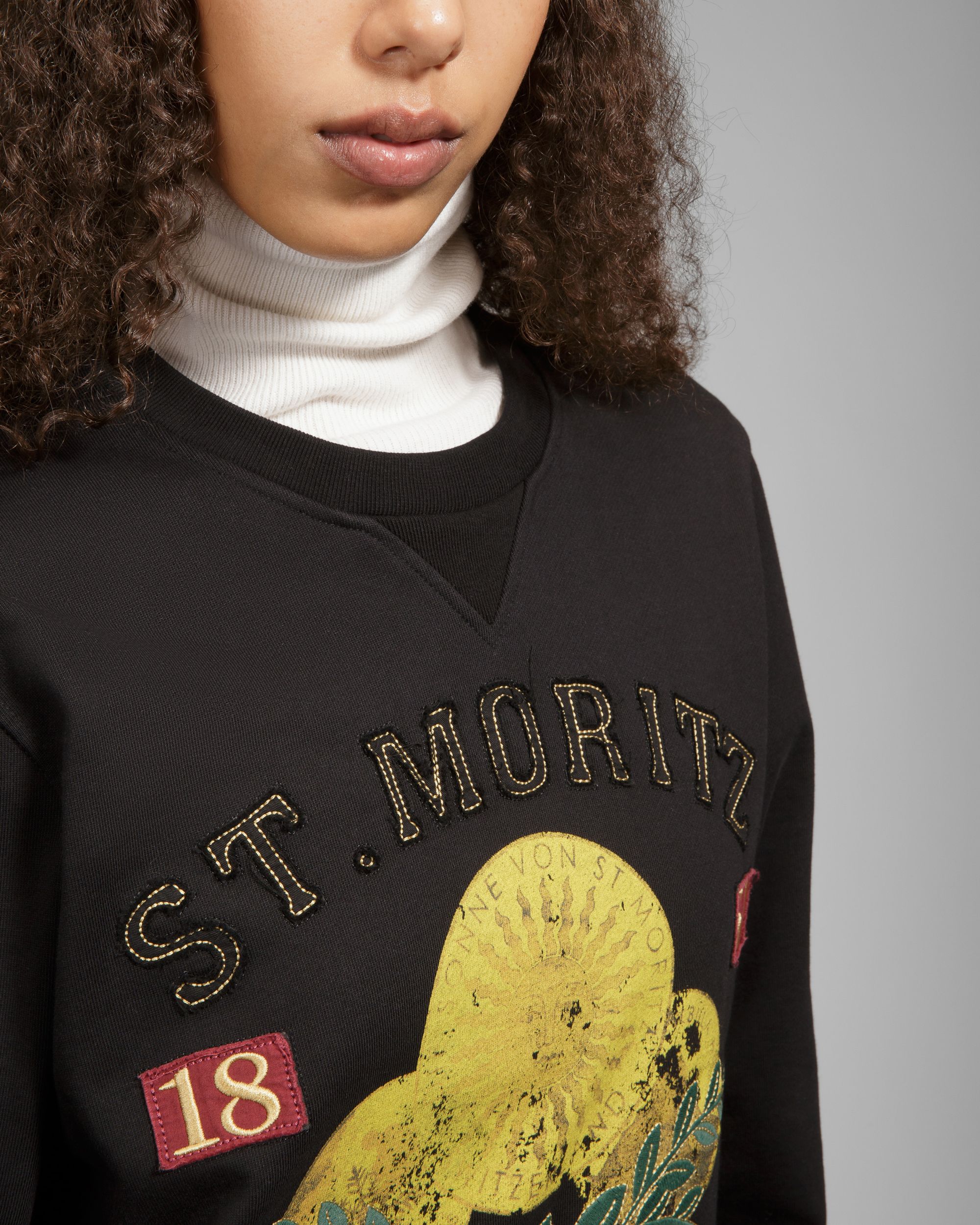 Sweatshirt St Moritz Baumwoll-Sweatshirt In Schwarz - Herren - Bally - 07