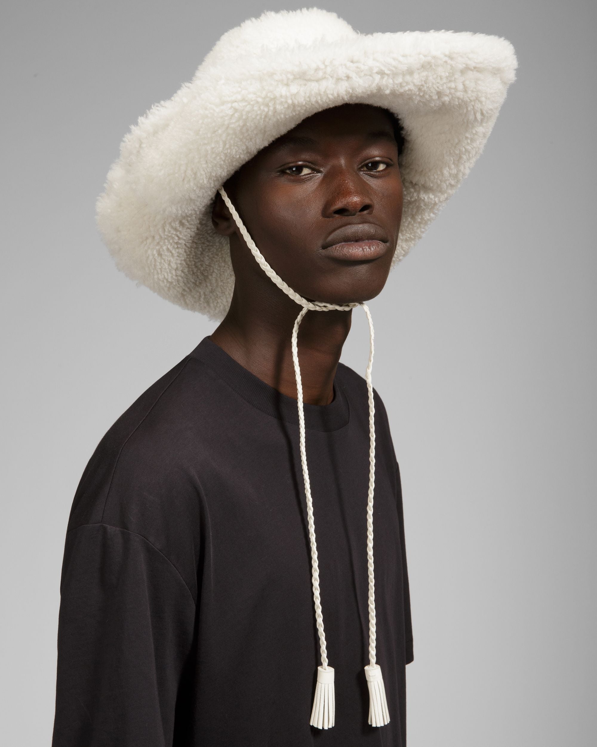 Chapeau En Mouton Retourné - Homme - Bally - 02