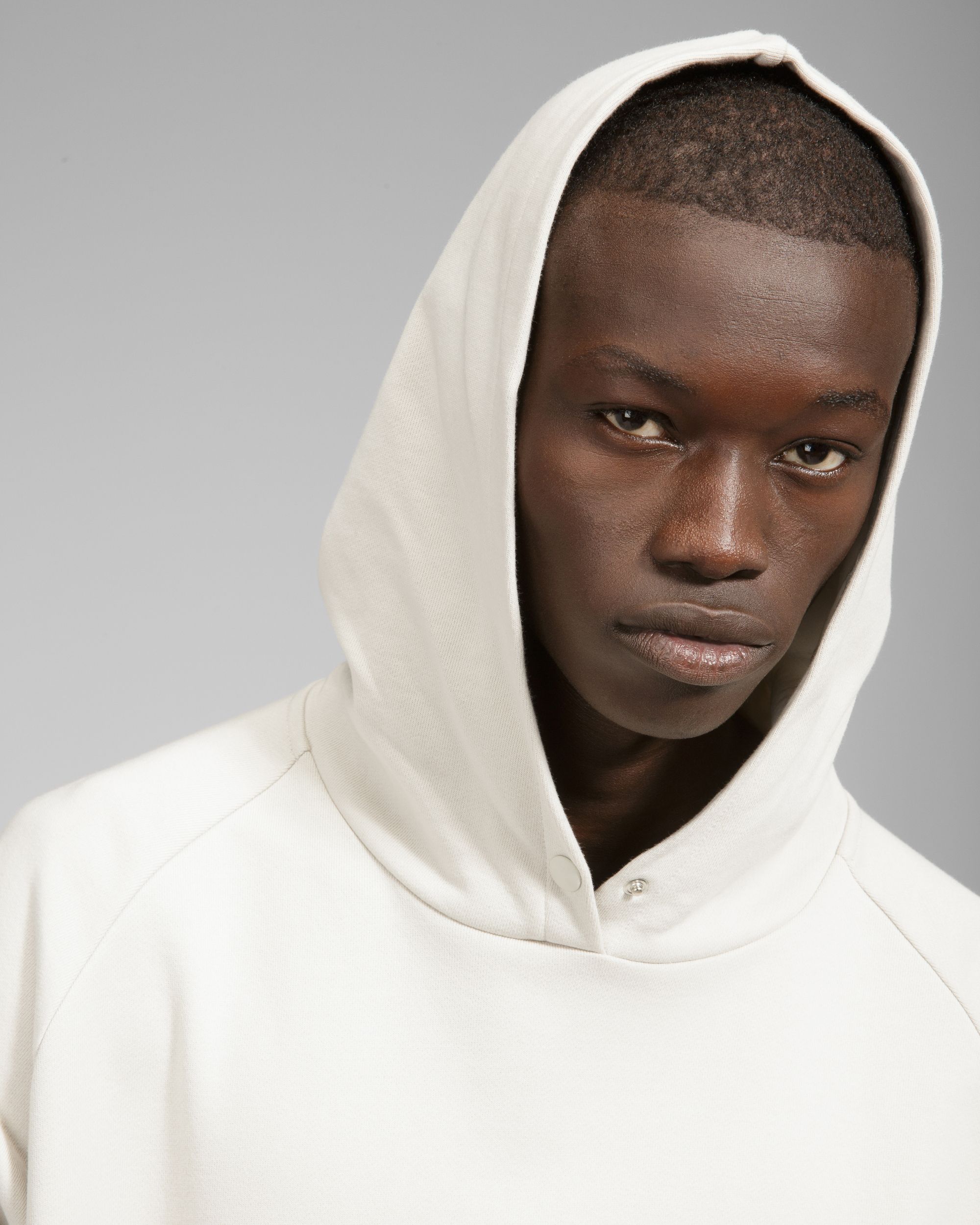 Curling Collection Hoodie in Grey Cotton with a Ski Aspen Print - Men's - Bally - 03