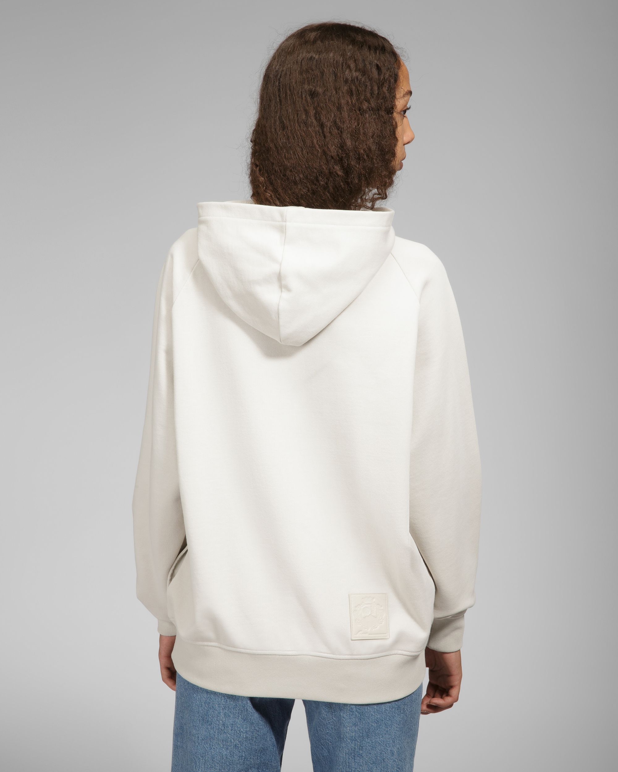 Curling Collection Hoodie in Grey Cotton with a Ski Aspen Print - Men's - Bally - 05