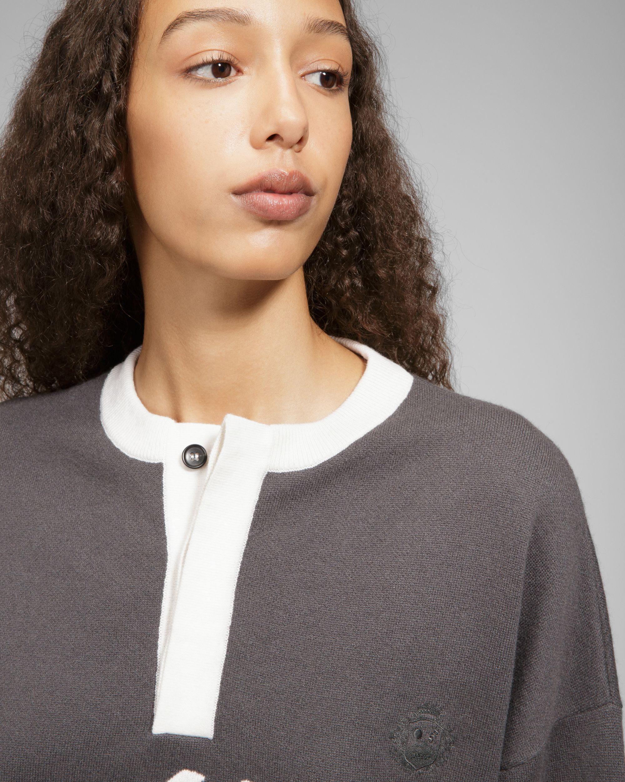 Pull En Cachemire Gris - Homme - Bally - 05