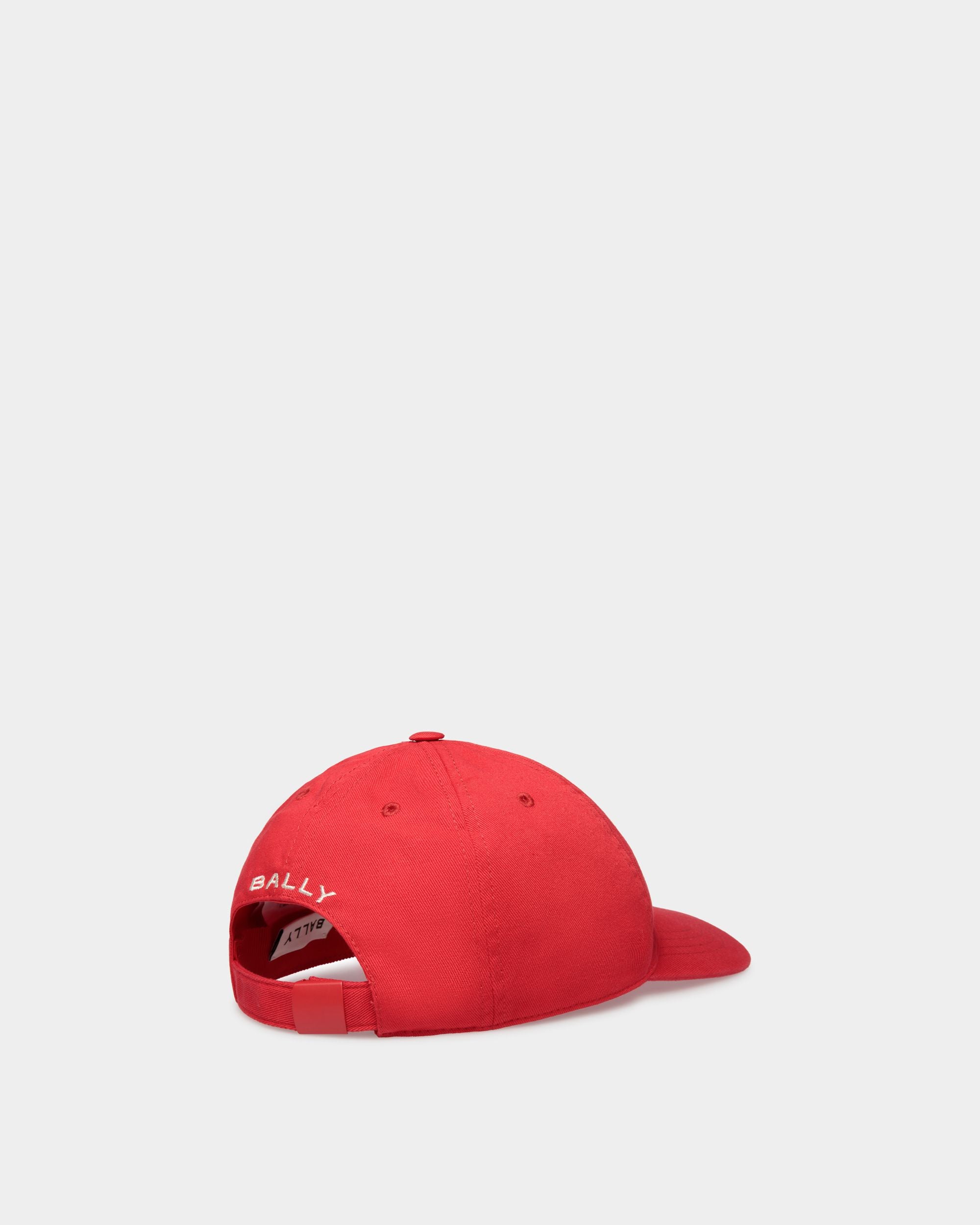 Baseballmütze Aus Baumwolle In Candy Red - Herren - Bally - 02