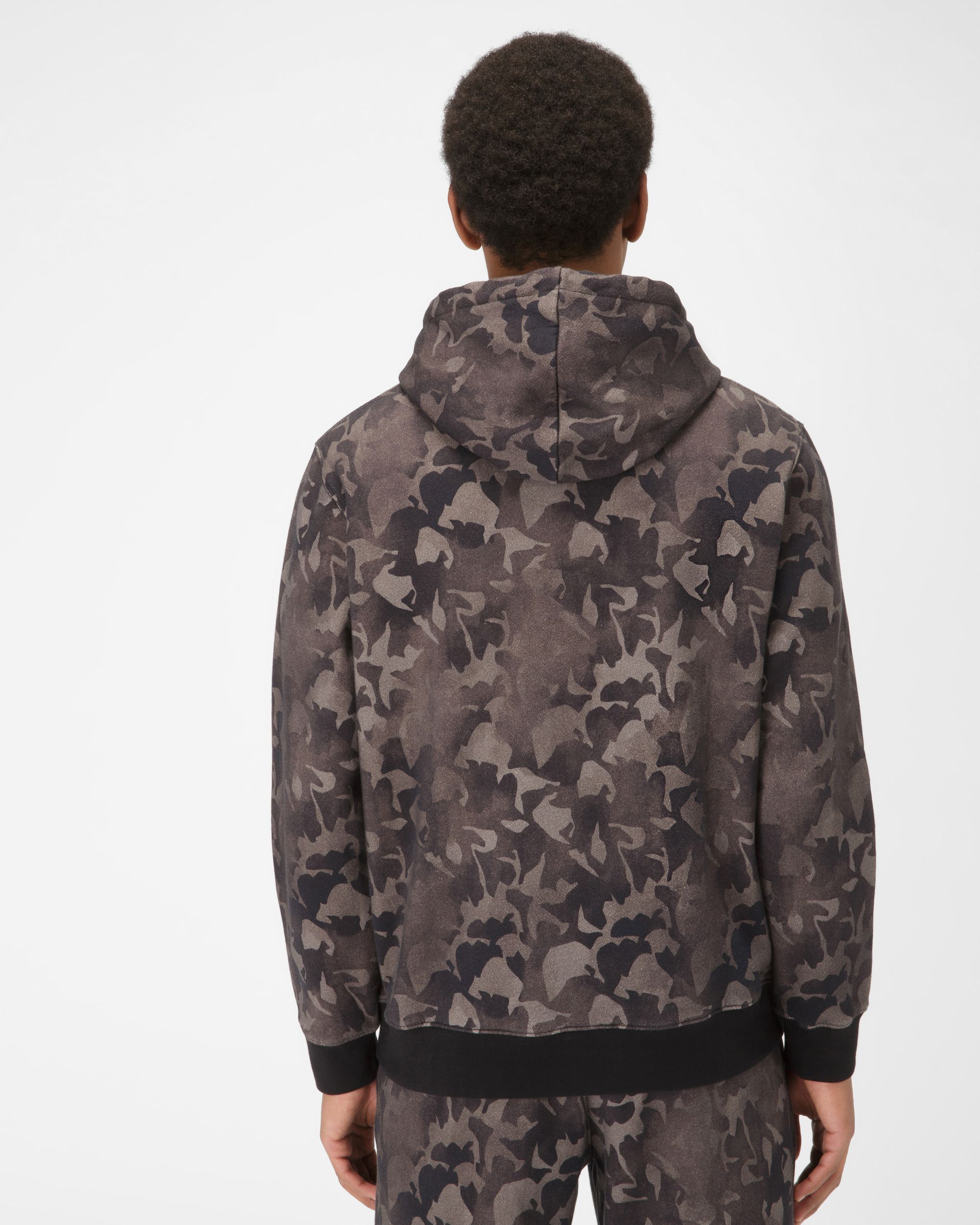 Sweat-Shirt En Coton Biologique Noir - Homme - Bally - 03