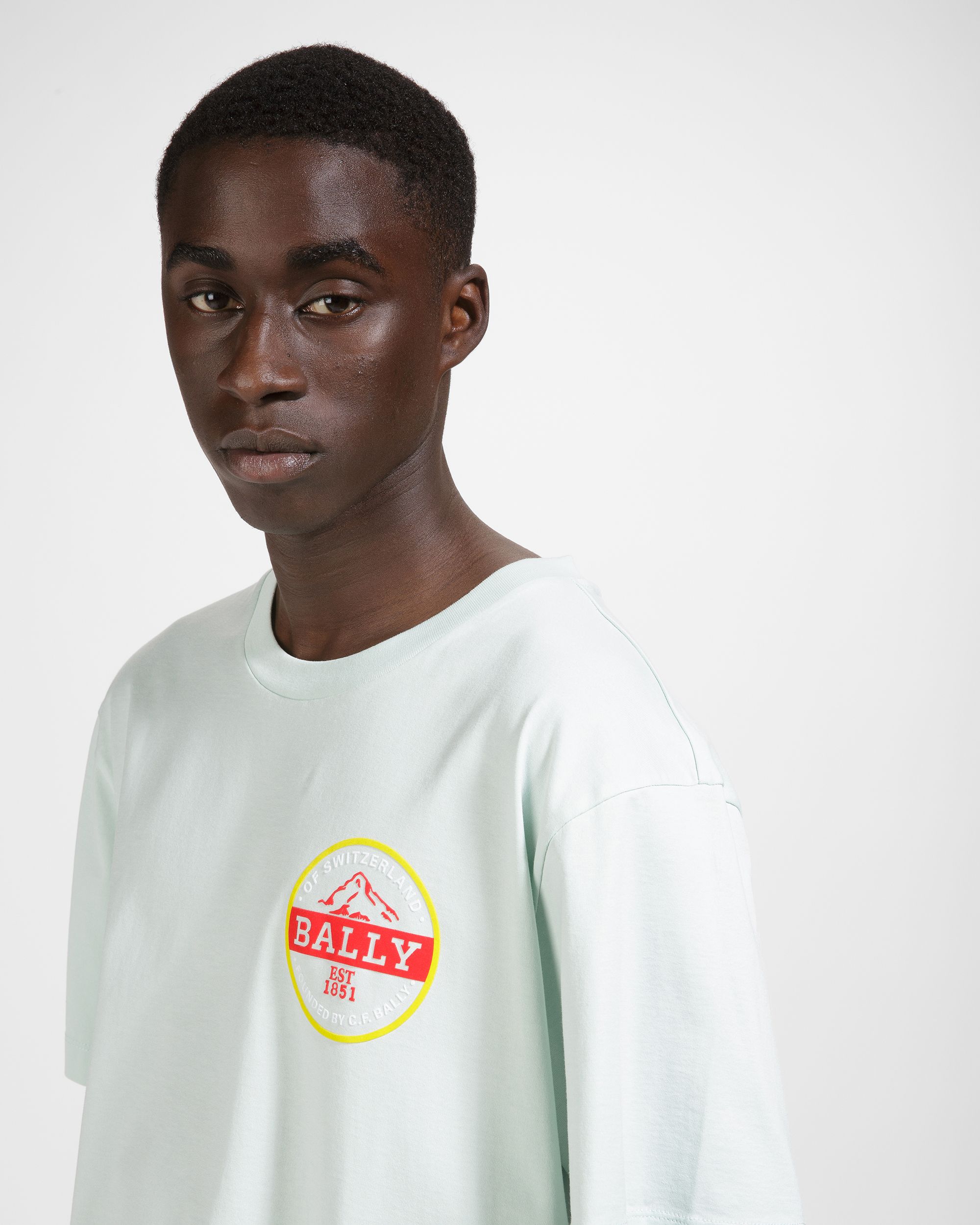 T-shirt Avec Logo Heritage - Homme - Bally - 03