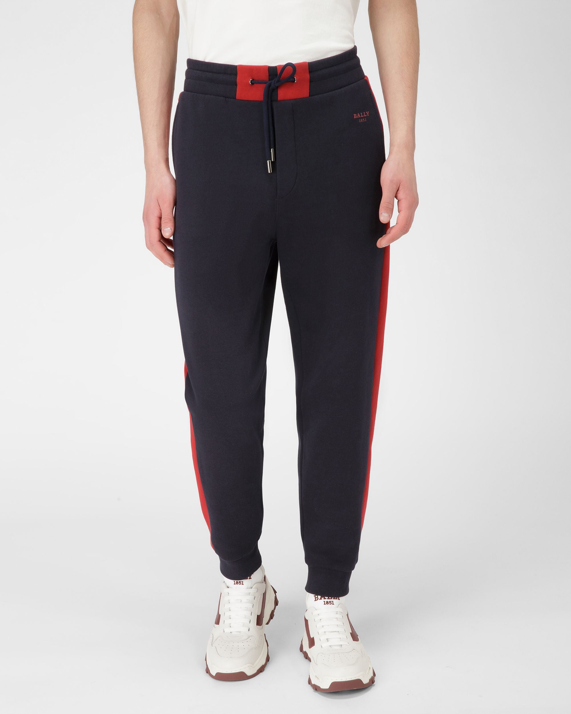 Pantalon De Survêtement À Rayures Contrastantes - Homme - Bally - 03