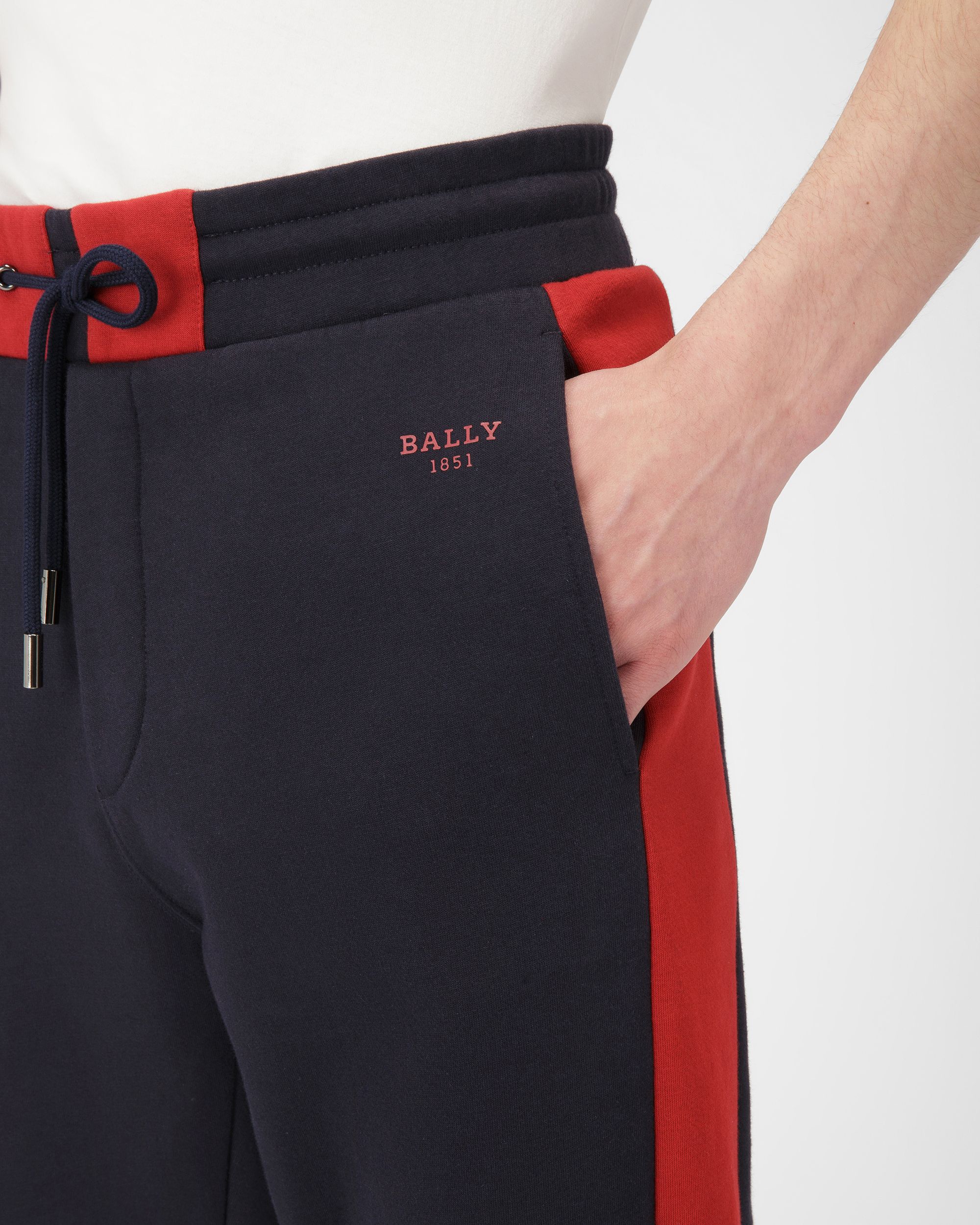 Pantalon De Survêtement À Rayures Contrastantes - Homme - Bally - 04