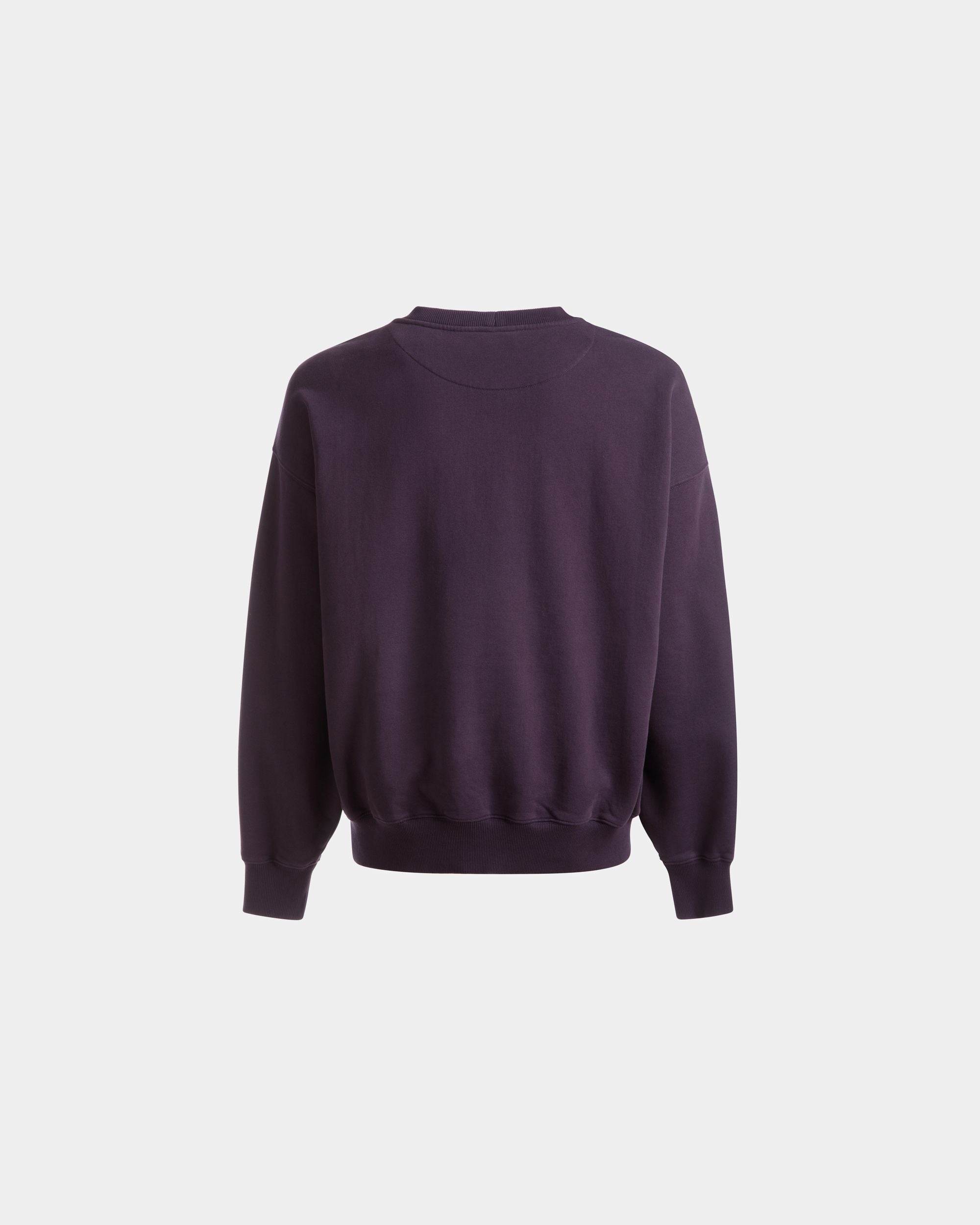 Sweatshirt mit Tasche Aus Baumwolle in Orchidee - Herren - Bally - 02
