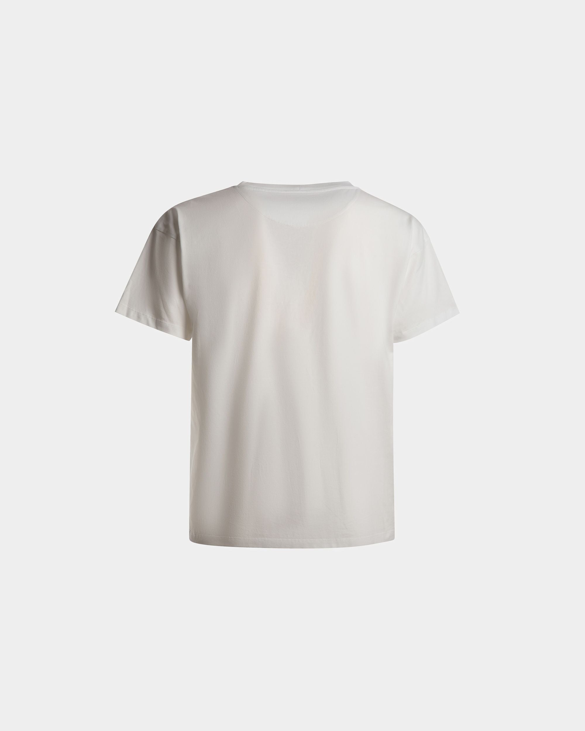 T-Shirt Mit Logo Aus Weißer Baumwolle - Herren - Bally - 07