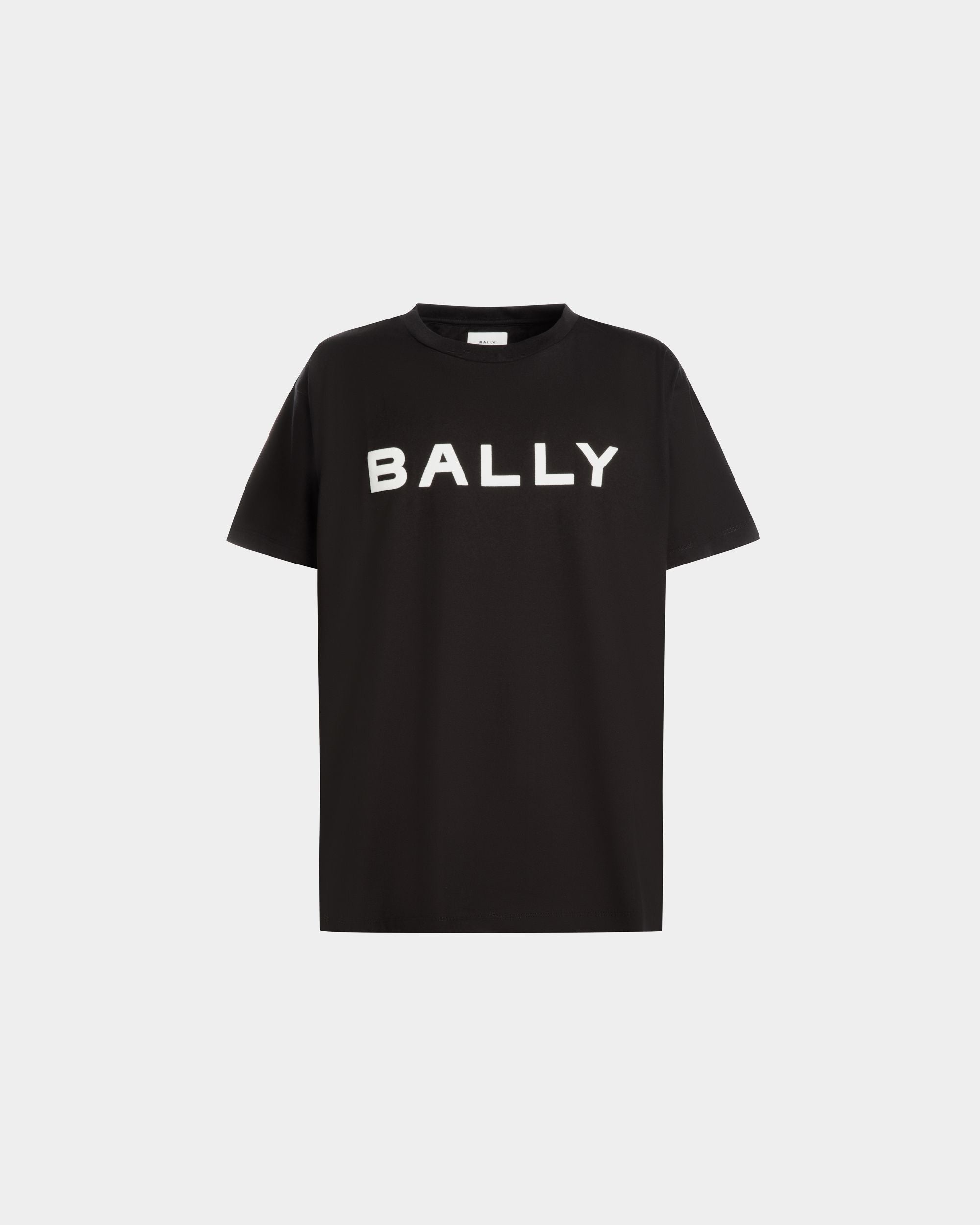 Cutsew T-Shirt In Black Cotton - Homme - Bally - 01
