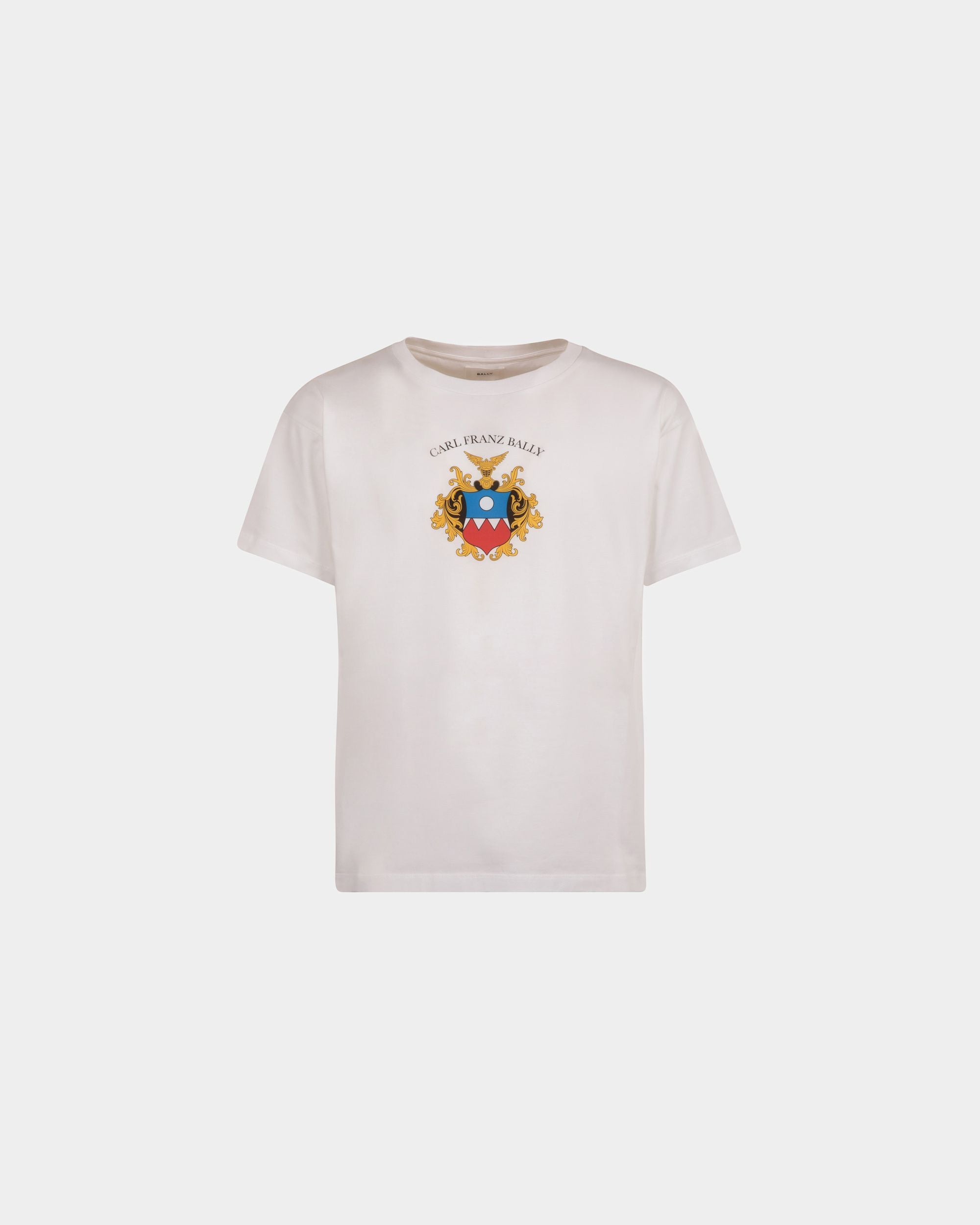 Chemise En Coton Blanc - Homme - Bally - 01