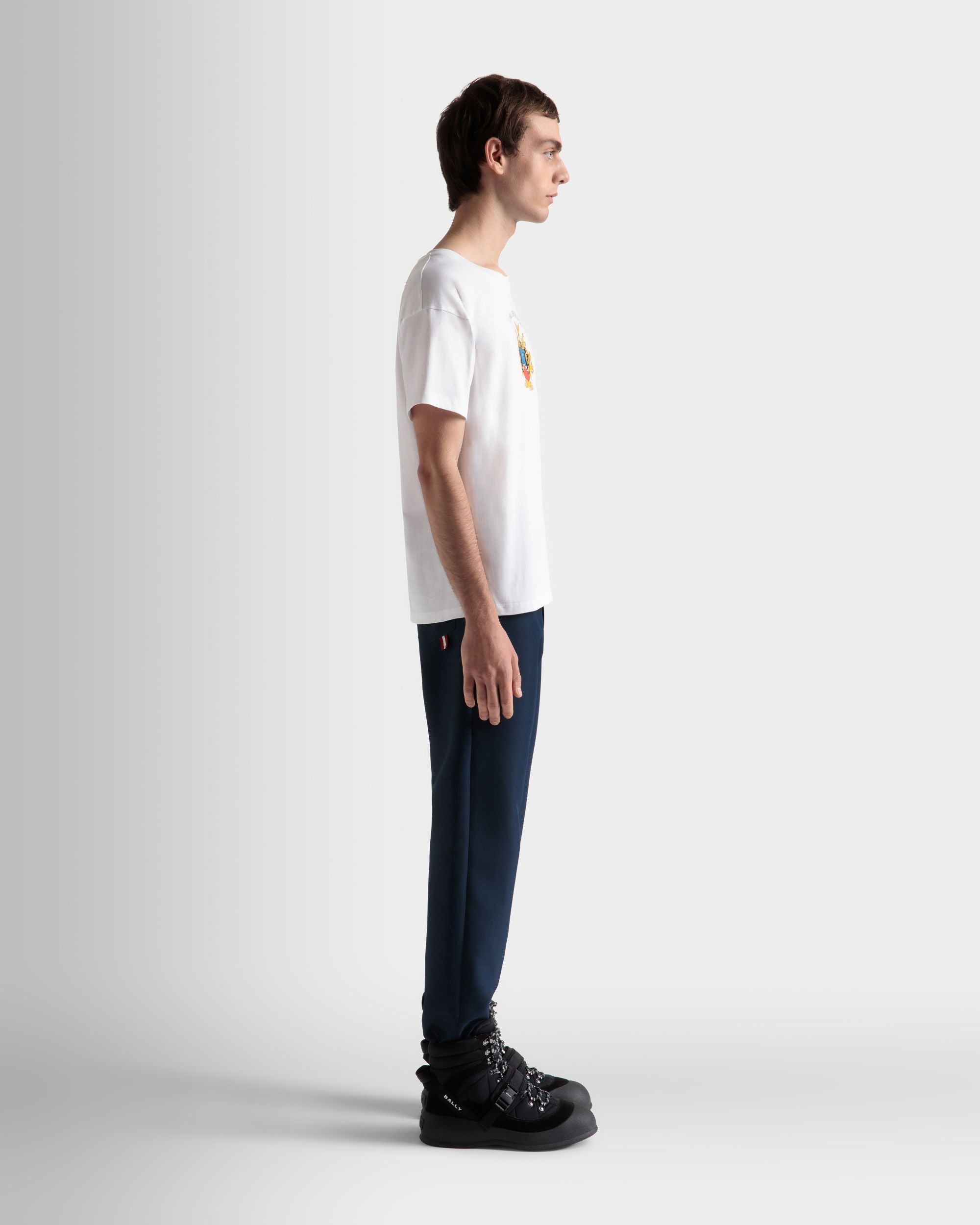Chemise En Coton Blanc - Homme - Bally - 05