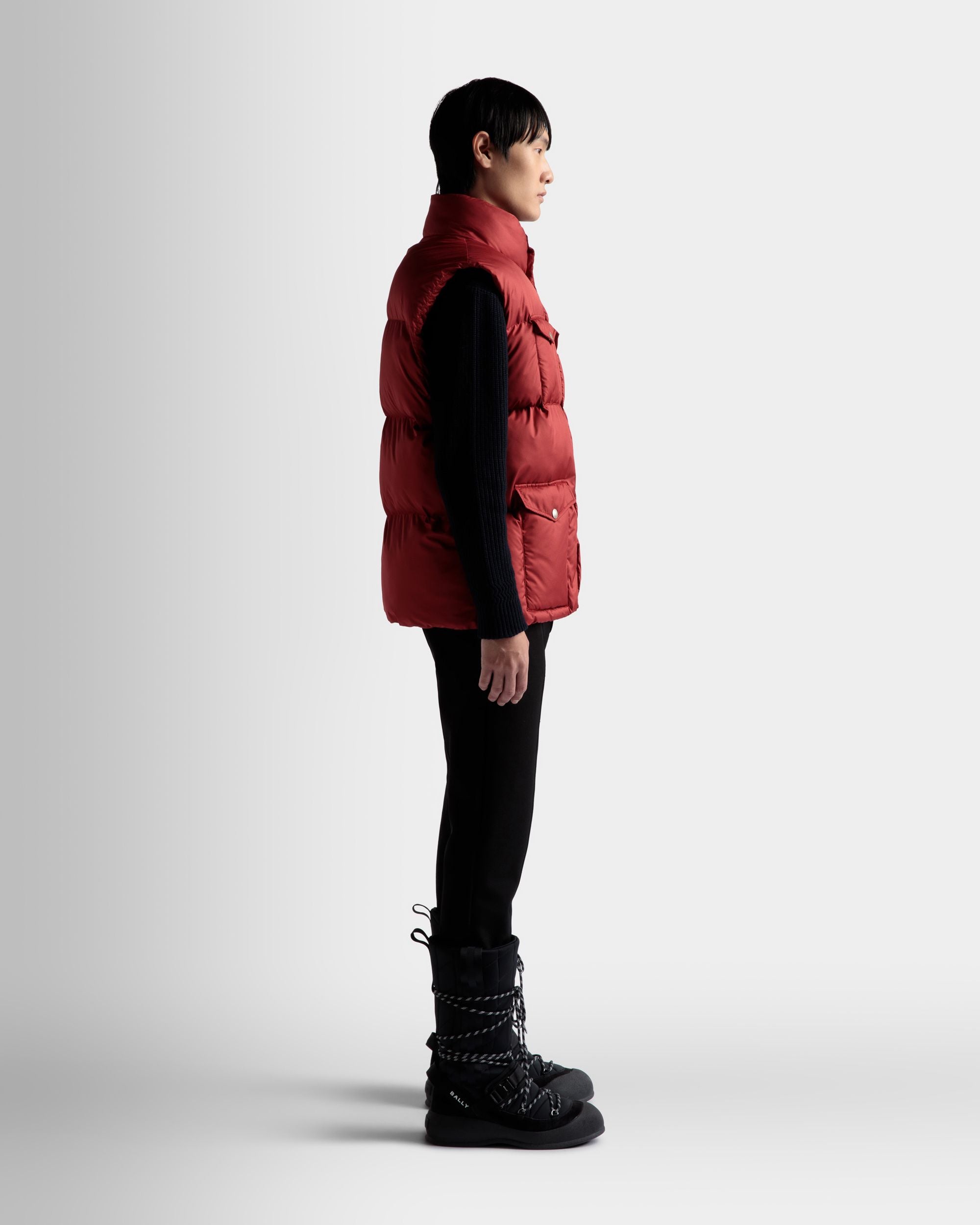 Steppweste In Rot - Herren - Bally - 05