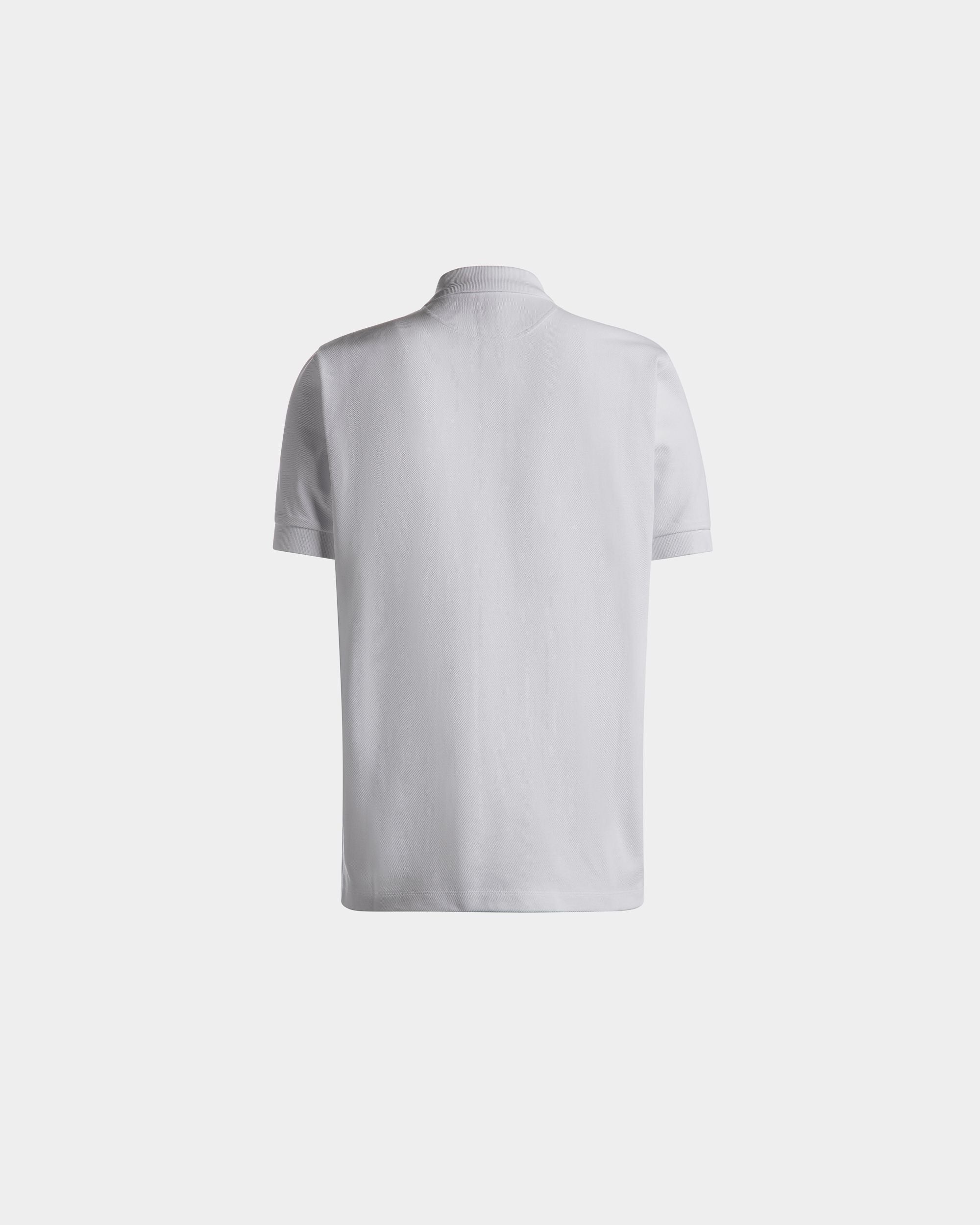 Polo De Algodón Blanco - Hombre - Bally - 03