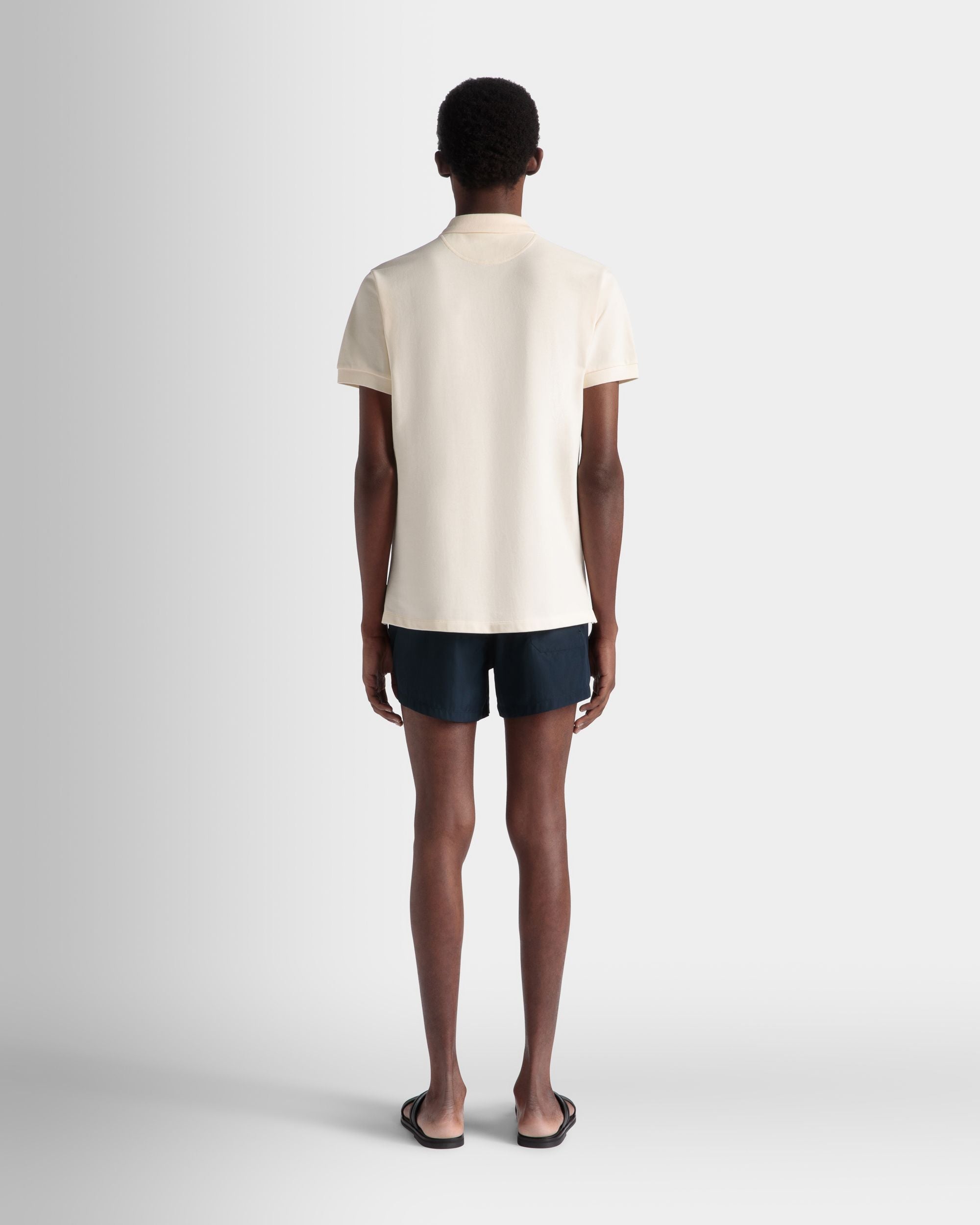 Summer Capsule Badebekleidung Aus Technischem Popeline In Marineblau - Herren - Bally - 07