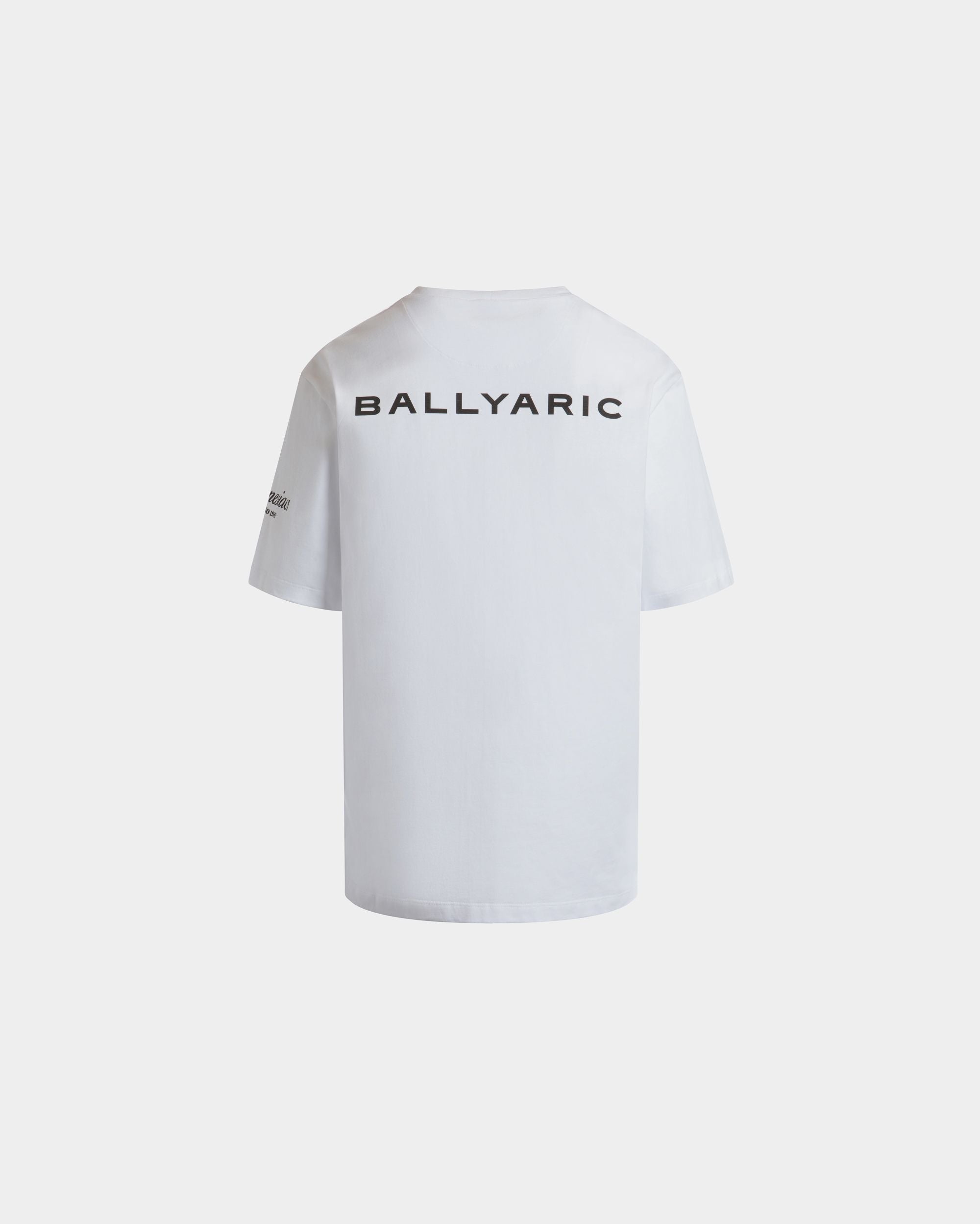 DJ Leo Mas X Bally T-Shirt Aus Weißer Baumwolle Mit Einem Amnesia-Print - Herren - Bally - 07