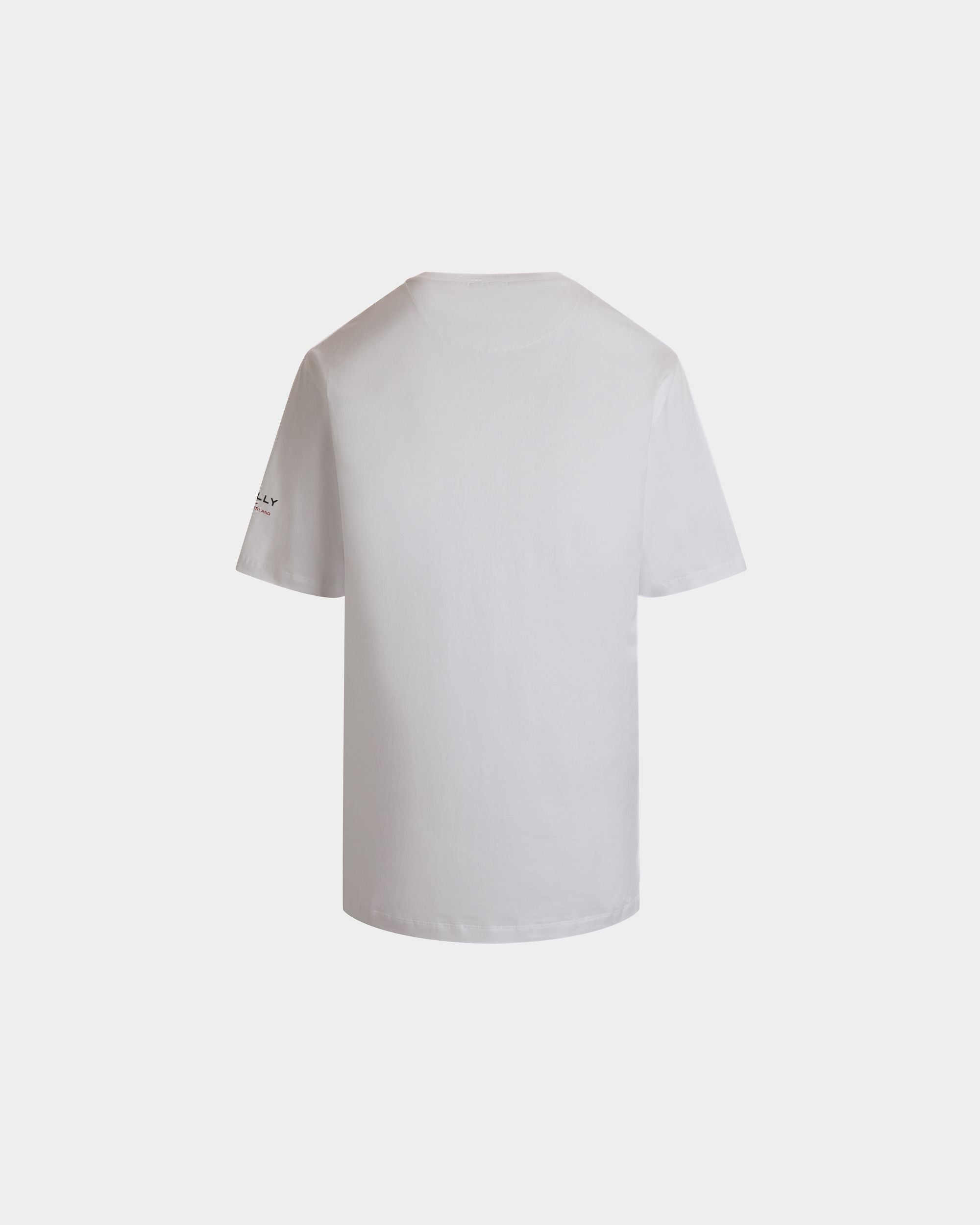 T-Shirt Aus Baumwolle In Weiß - Herren - Bally - 07