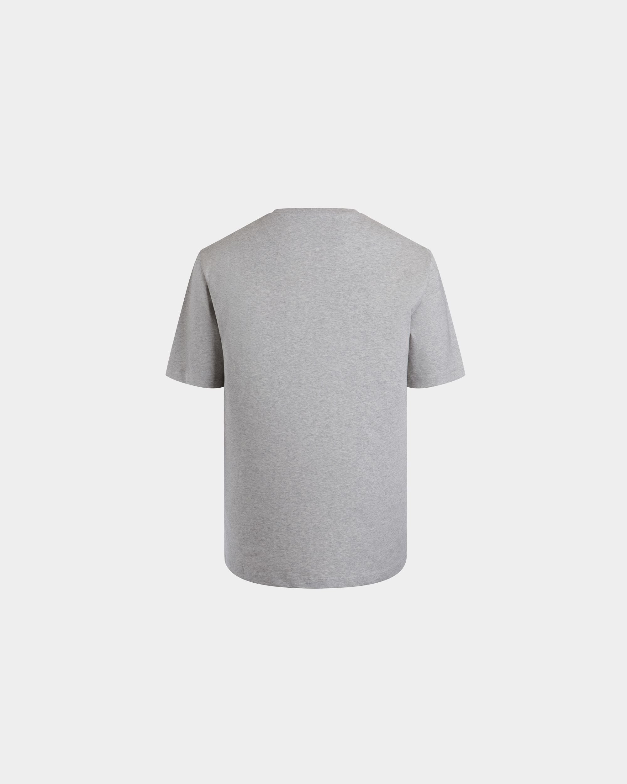 Cutsew T-Shirt In Grey Cotton - Hombre - Bally - 03