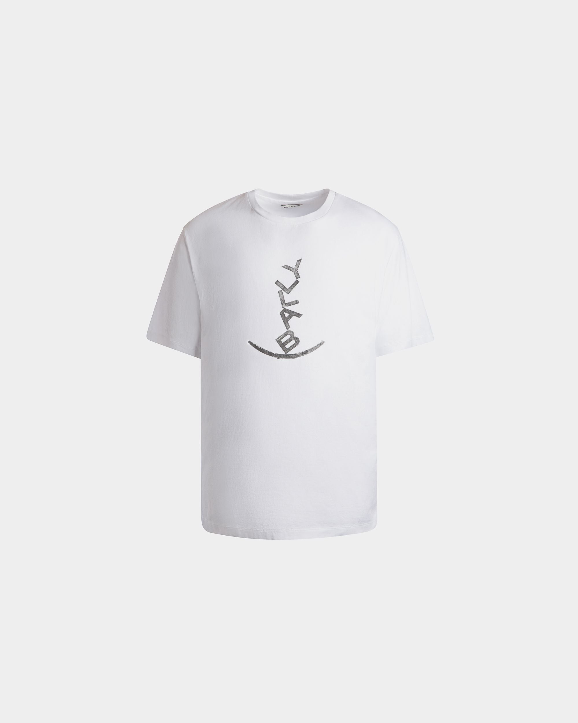 T-Shirt Avec Graphisme Beni Bischof Rocking Bally En Coton Blanc - Homme - Bally - 01