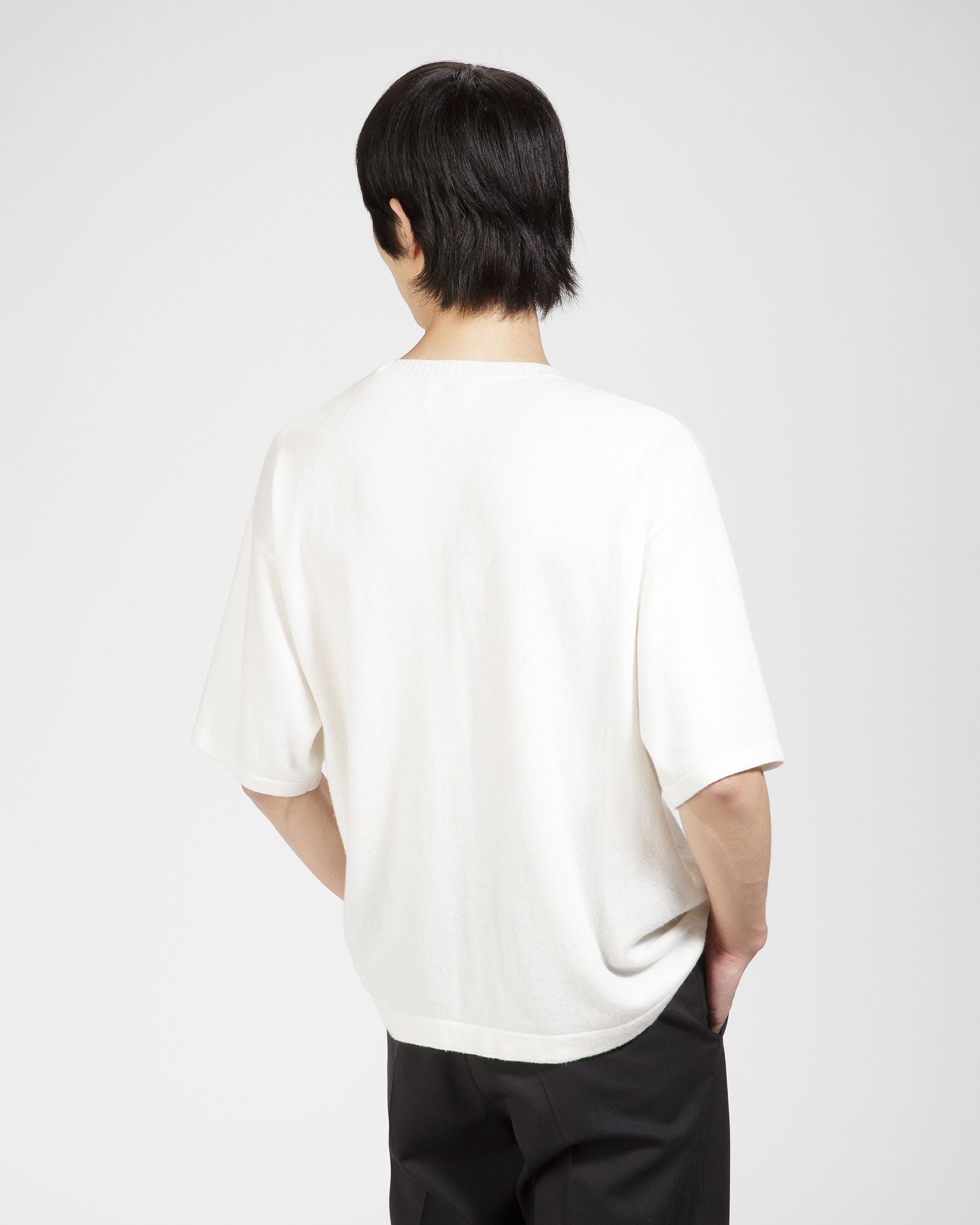 T-Shirt En Tricot Cachemire - Homme - Bally - 02