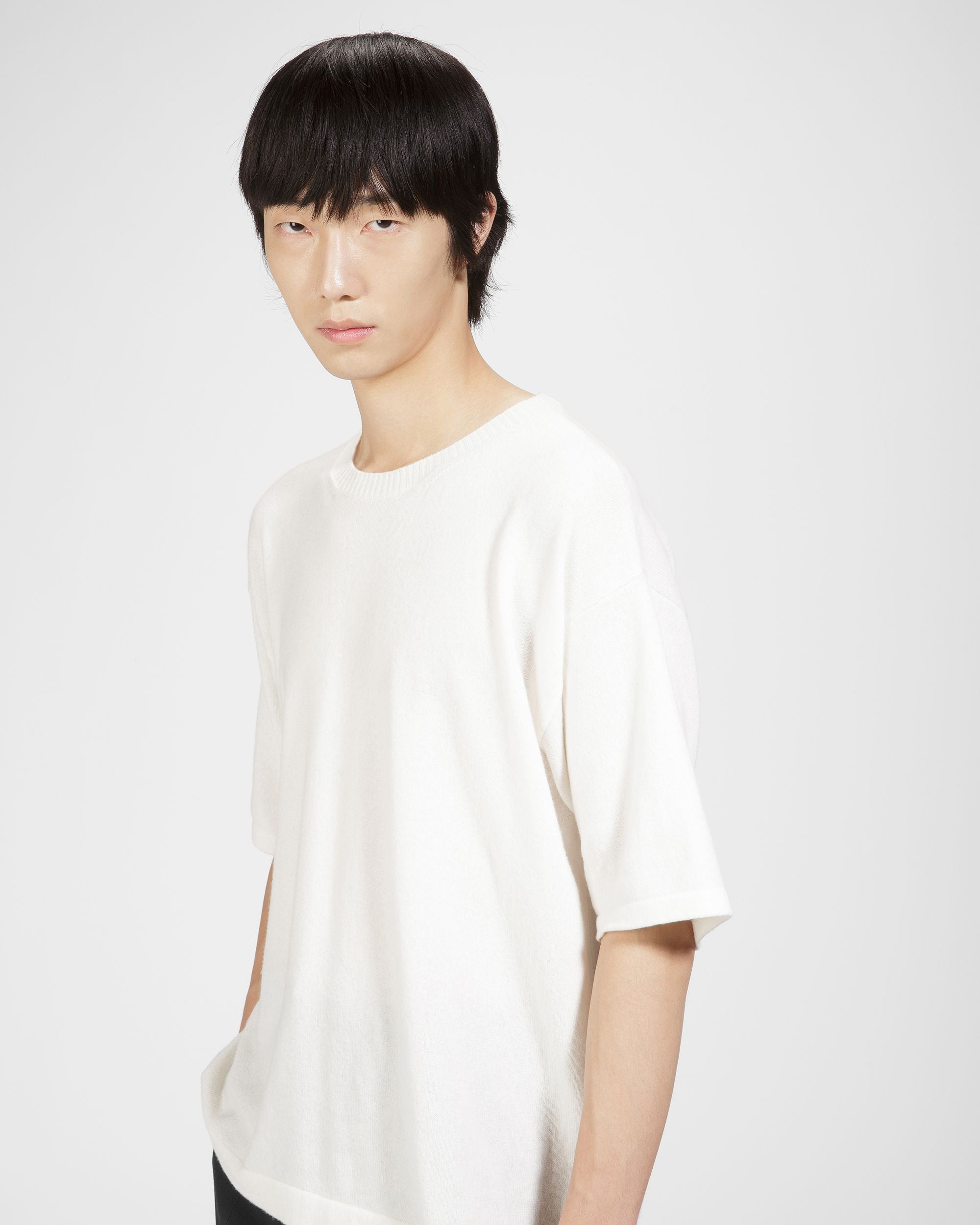 T-Shirt En Tricot Cachemire - Homme - Bally - 03