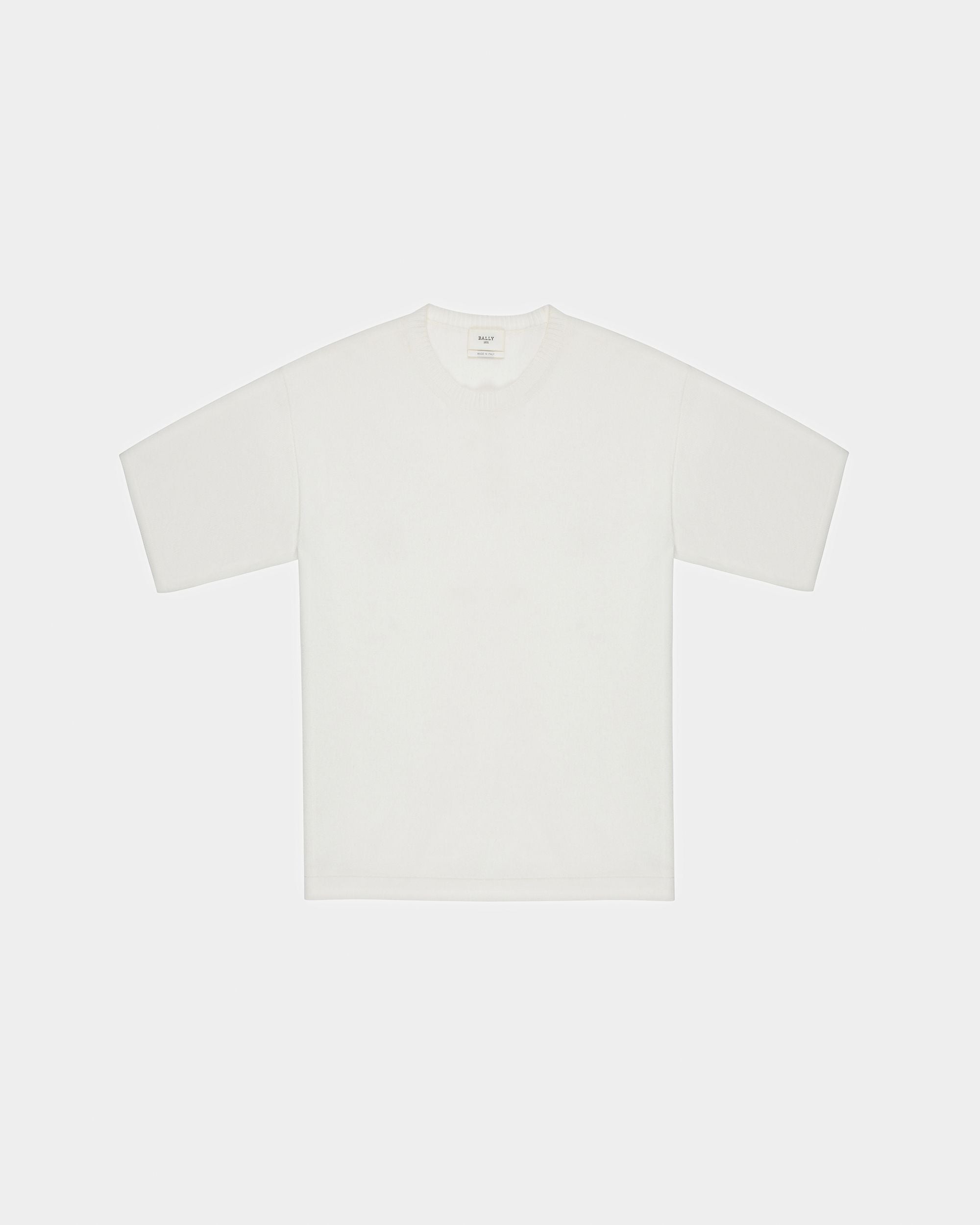 T-Shirt En Tricot Cachemire - Homme - Bally - 05