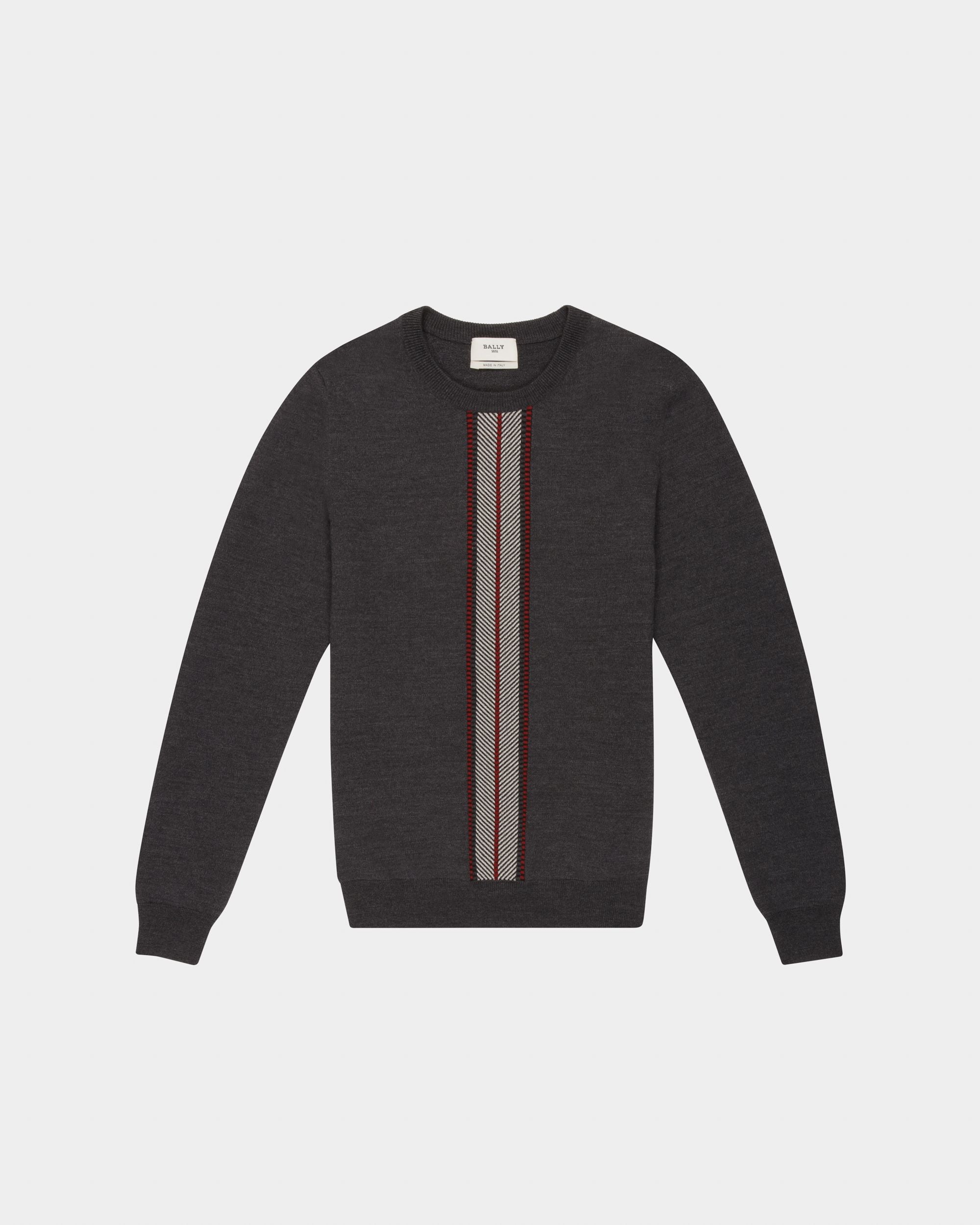 Col Ras Du Cou En Laine Grise - Homme - Bally - 04