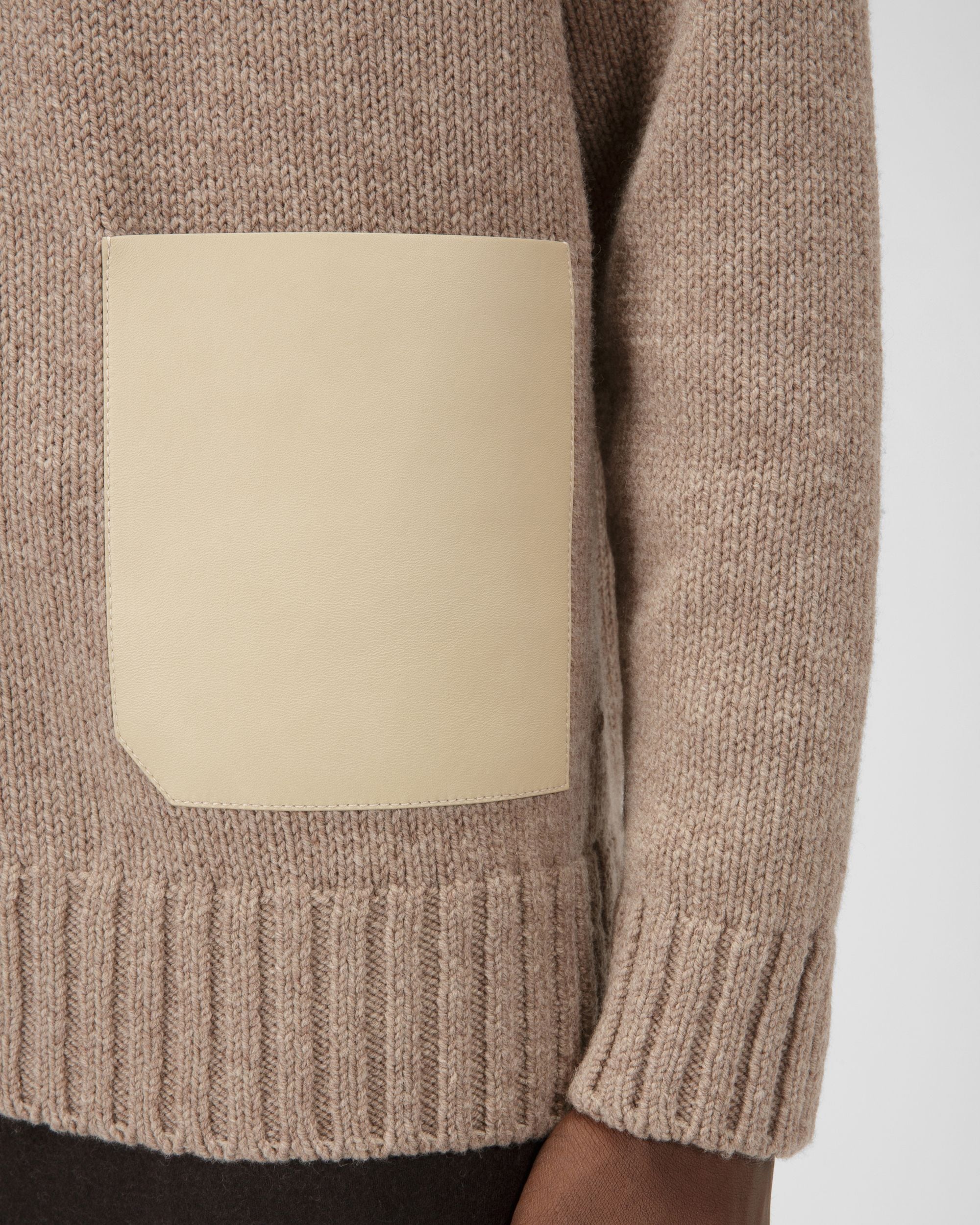 Pull En Laine Beige - Homme - Bally - 02