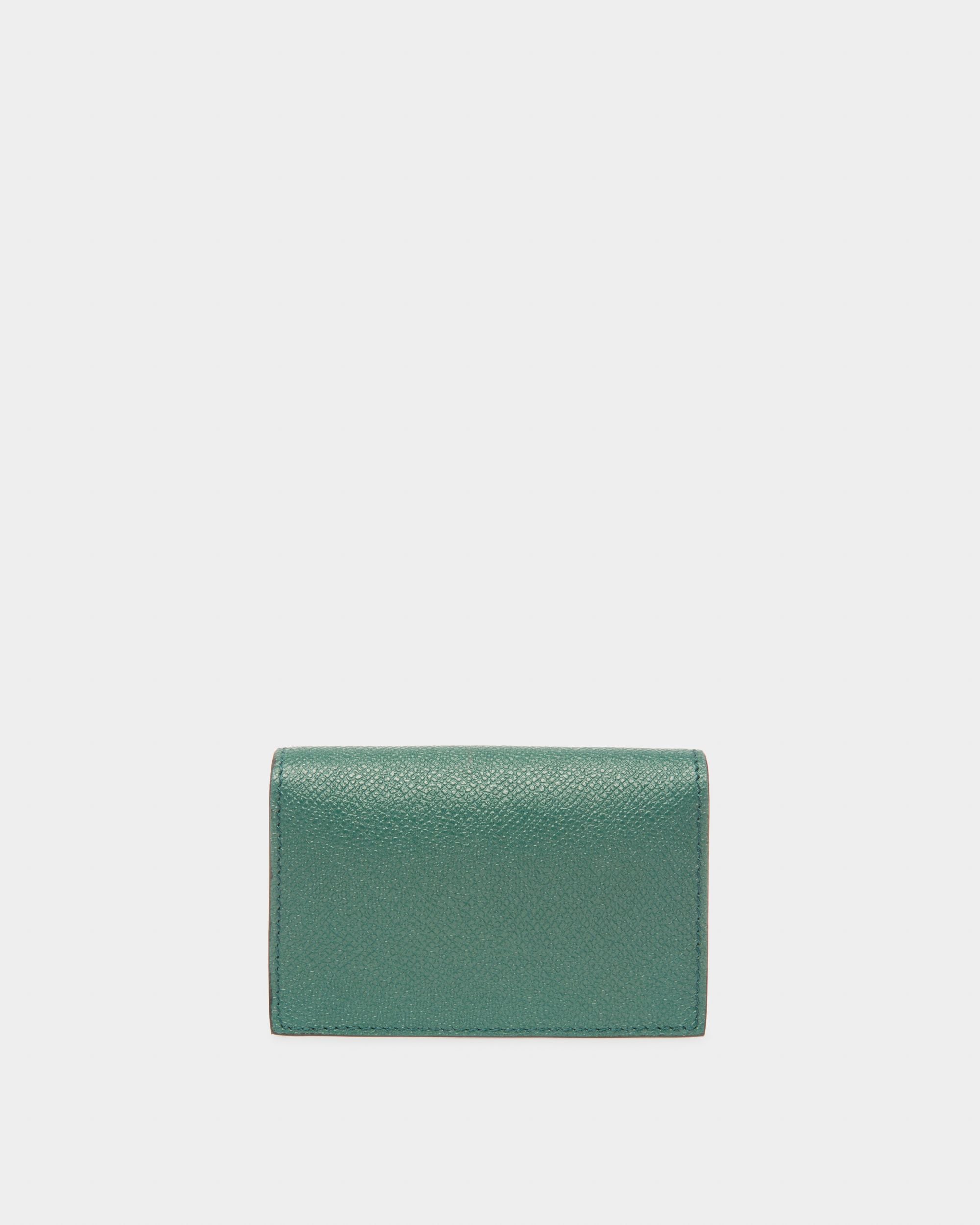 Balee Porte-Cartes De Visite En Cuir Vert - Homme - Bally - 02