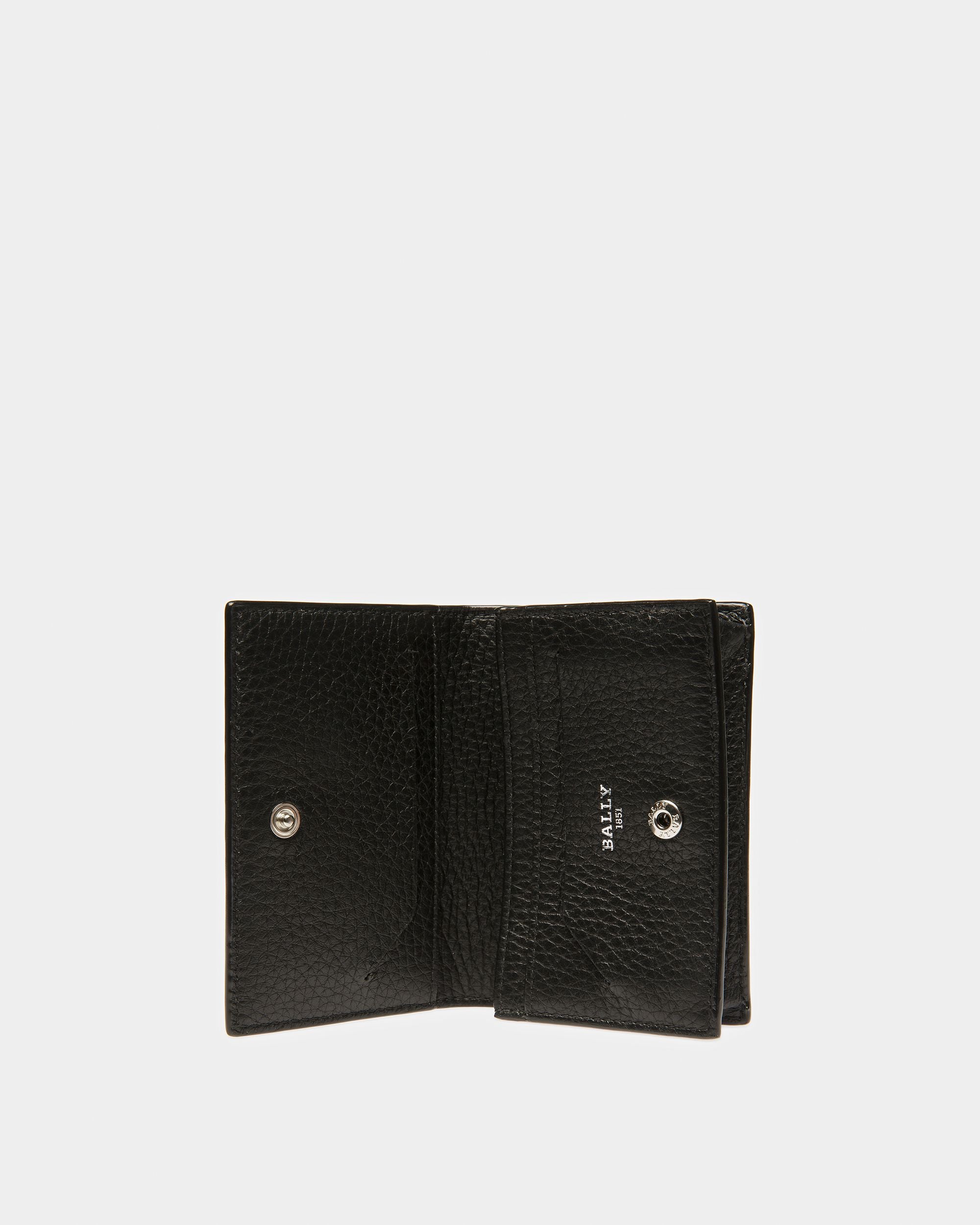 Screnty Porte-cartes En Cuir Grainé Noir - Homme - Bally - 03