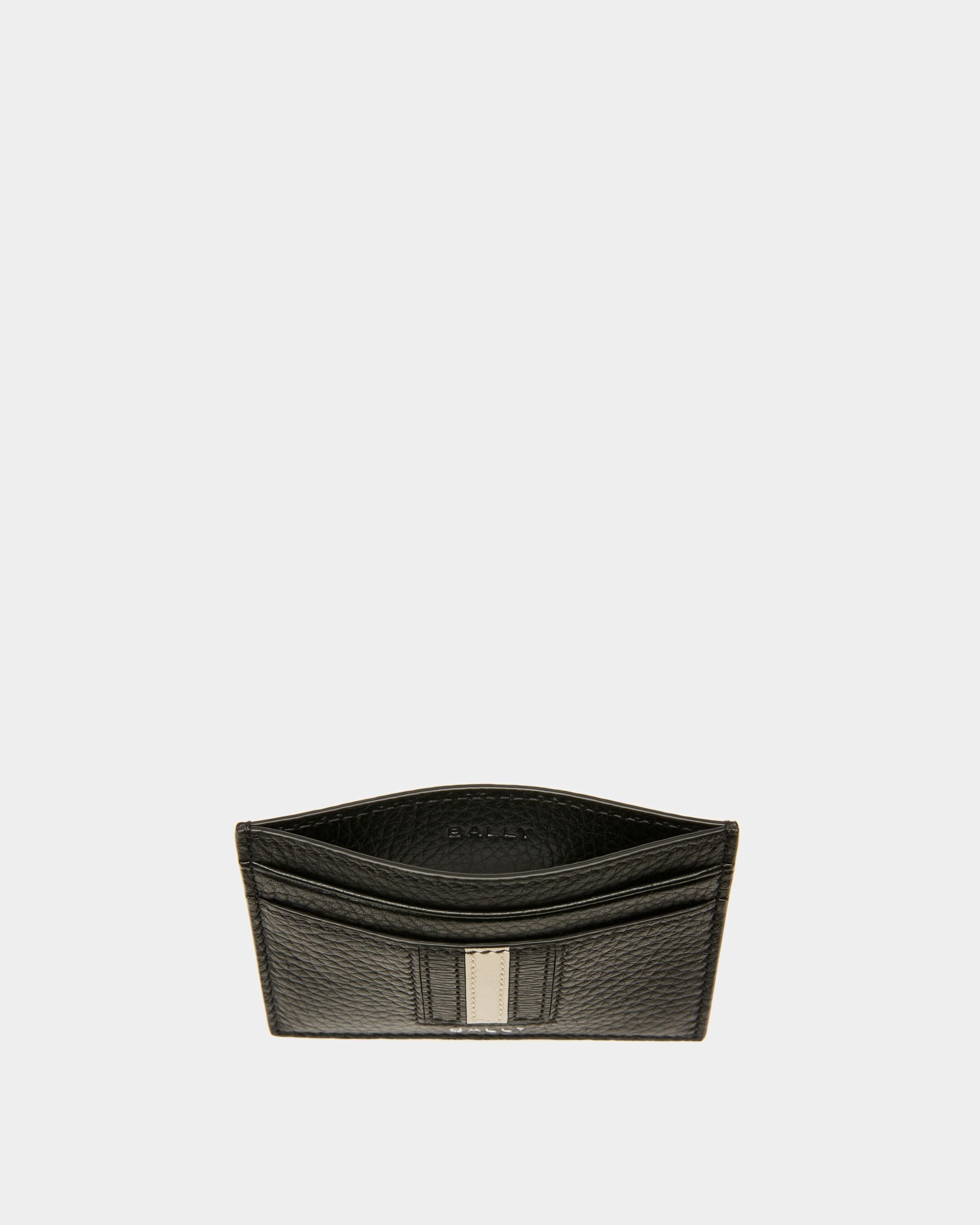 Tarjetero Ribbon De Piel En Negro - Hombre - Bally - 03