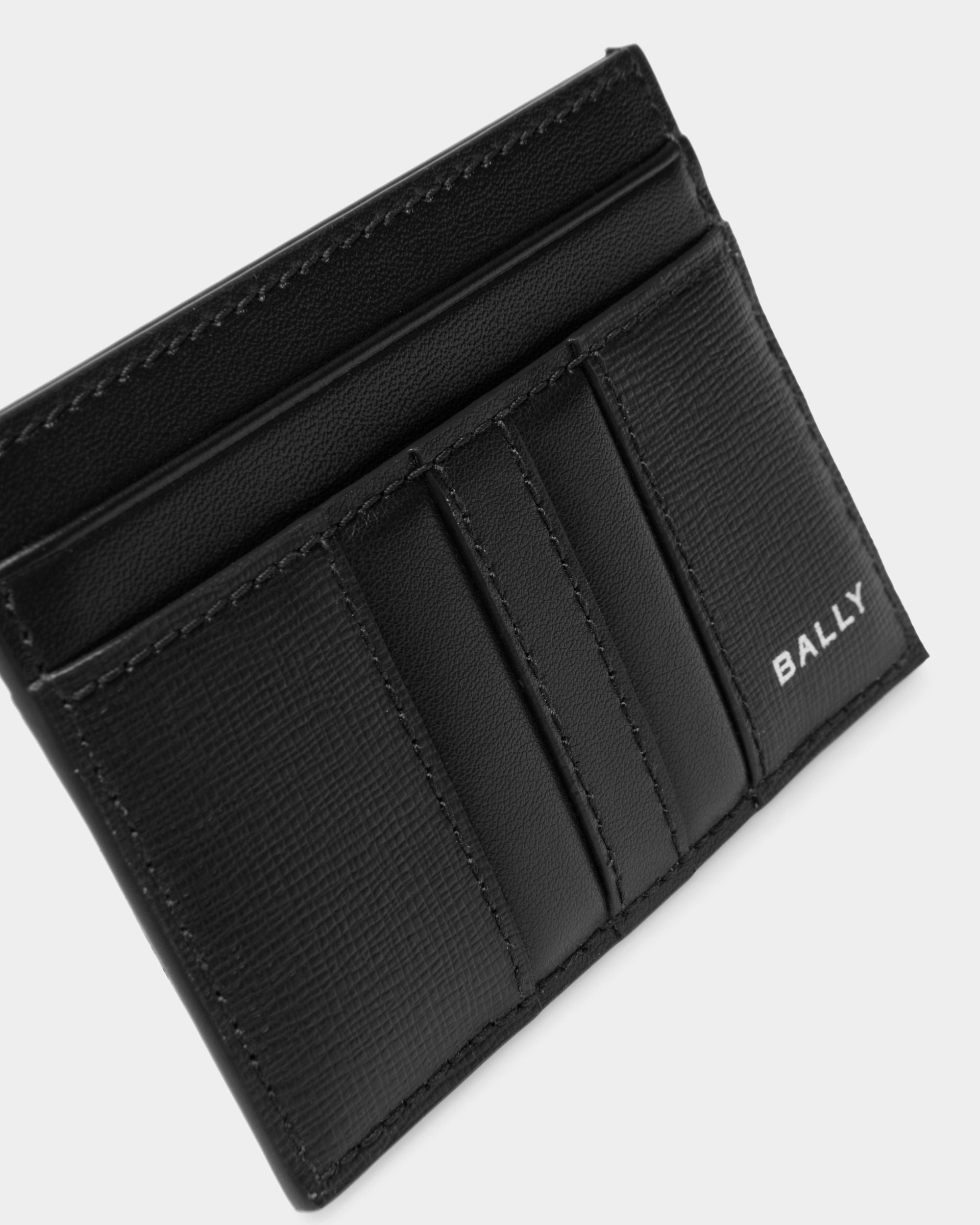 Mythos Kartenetui Aus Recyceltem Leder In Schwarz - Herren - Bally - 05