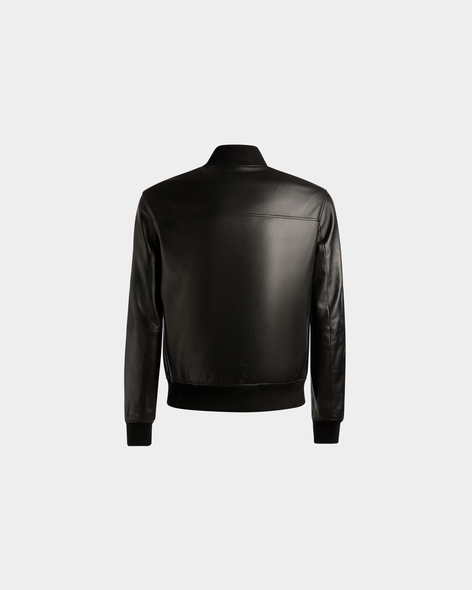 Bómber De Piel En Negro - Hombre - Bally - 02