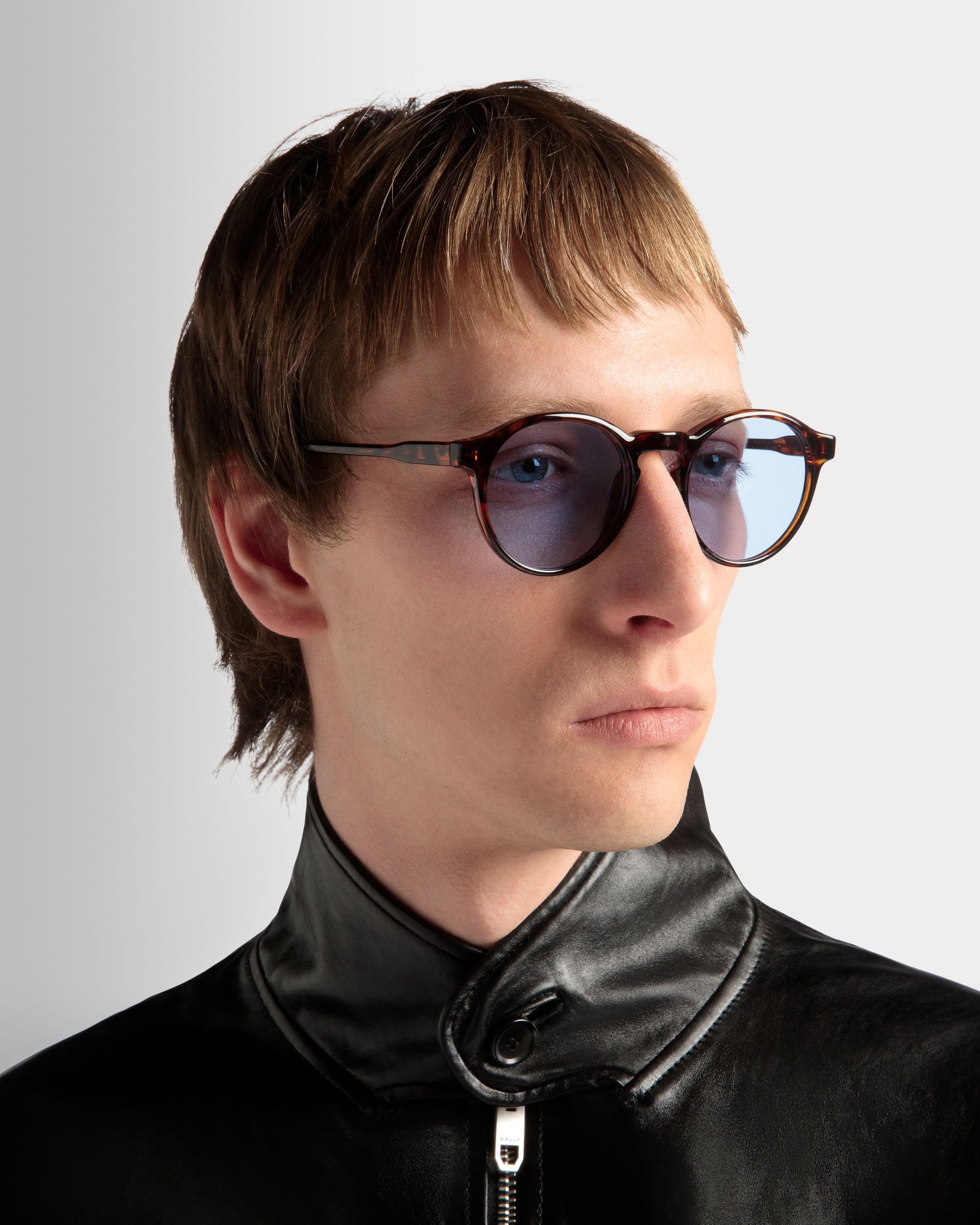 Blouson En Cuir Noir - Homme - Bally - 04