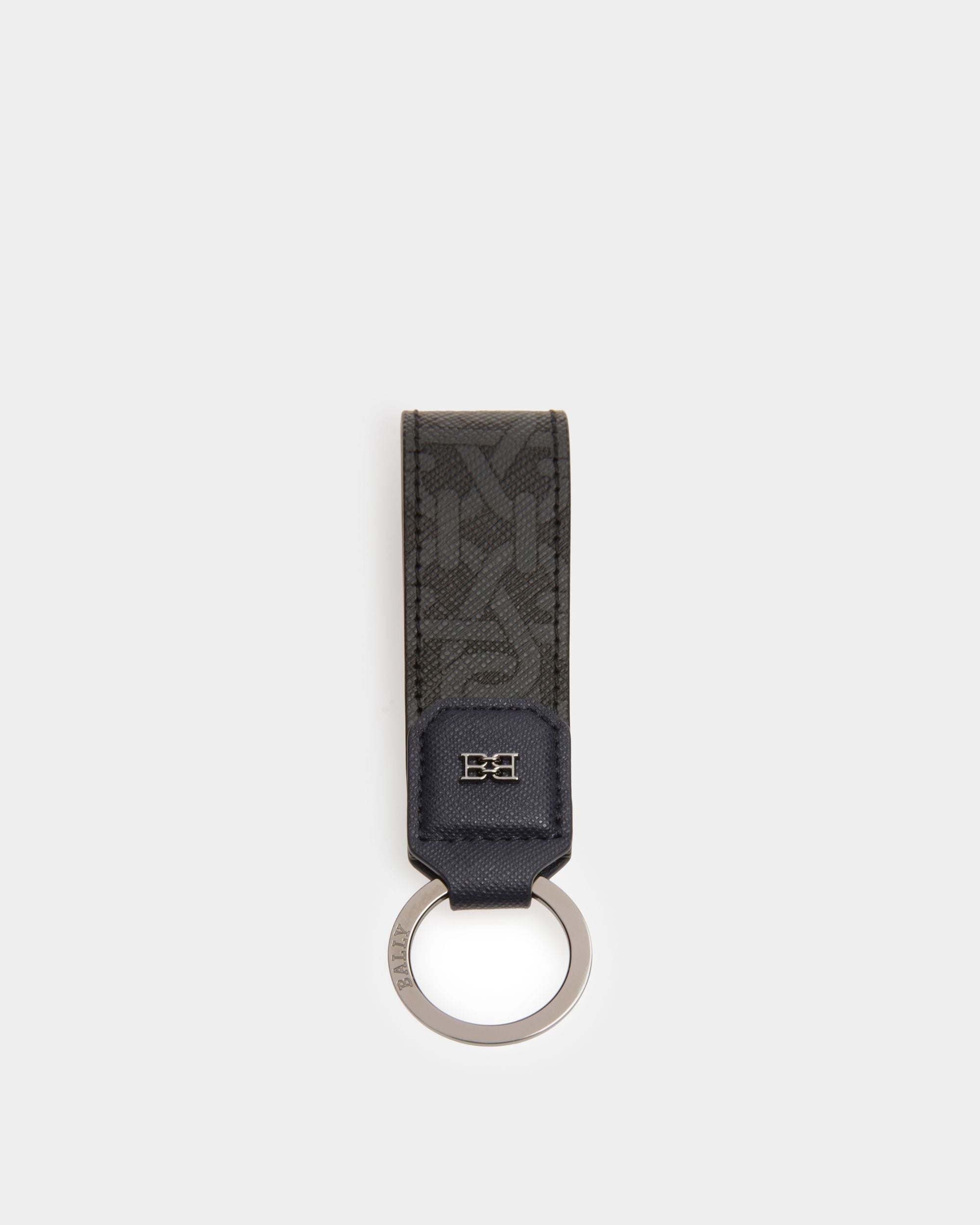 Bass Porte-Clés En Tpu Gris - Homme - Bally - 01