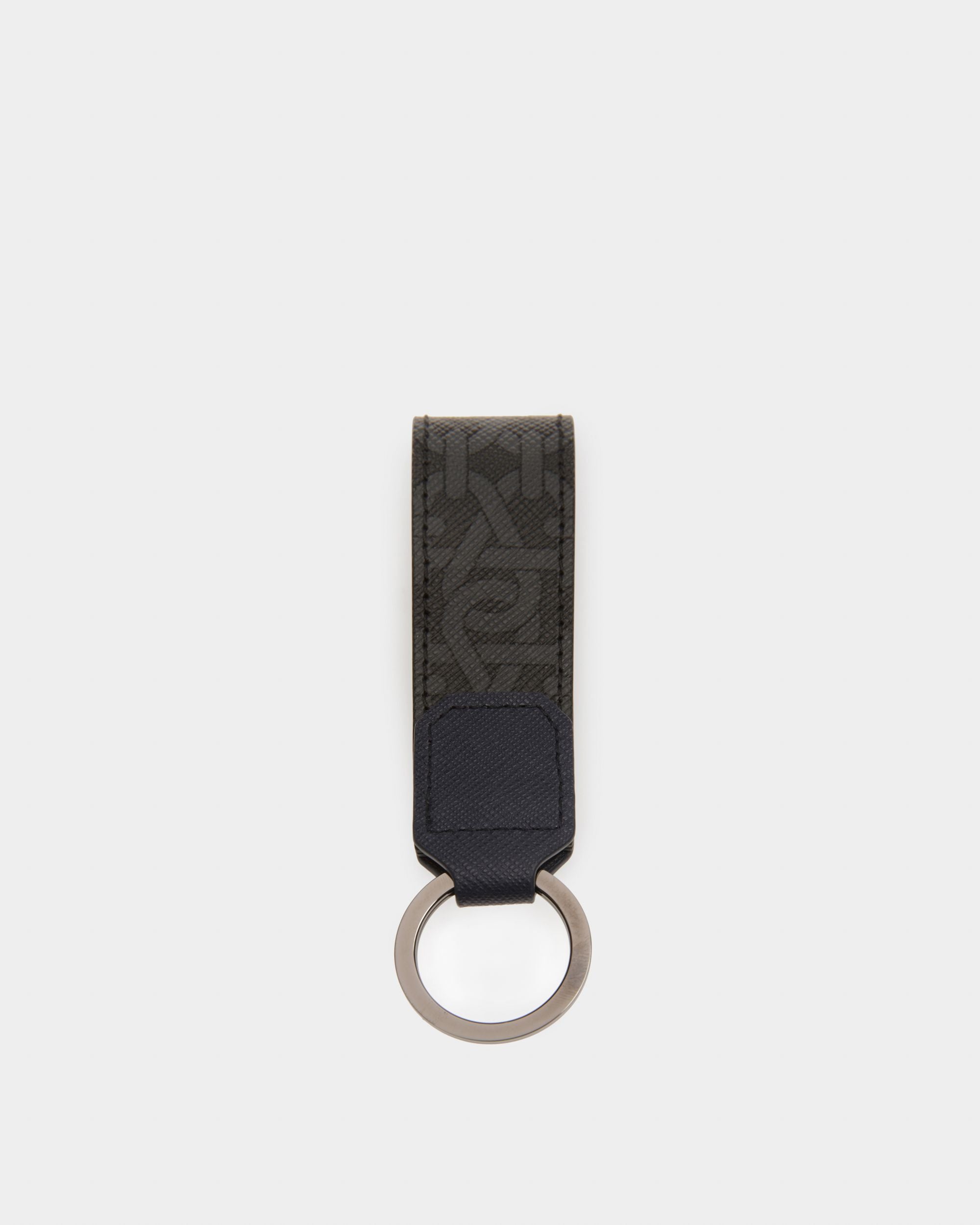 Bass Porte-Clés En Tpu Gris - Homme - Bally - 02