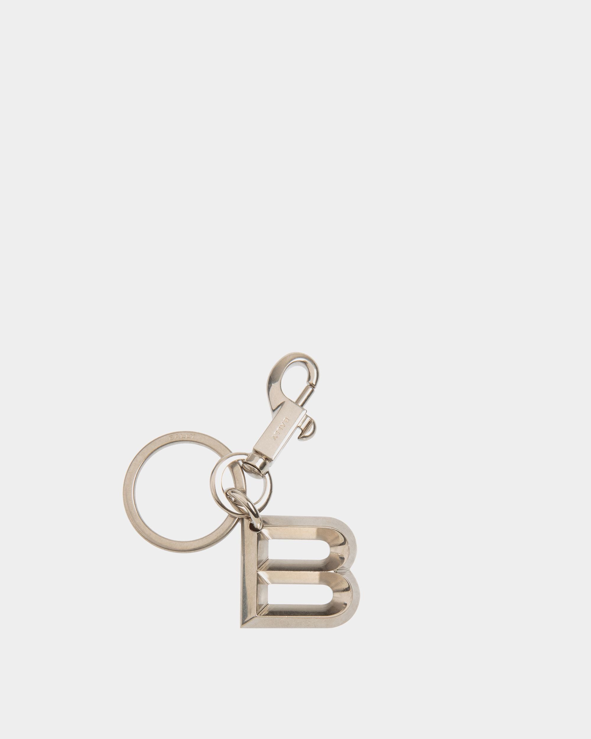 Key Holder In Silver Metal - Herren - Bally - 01