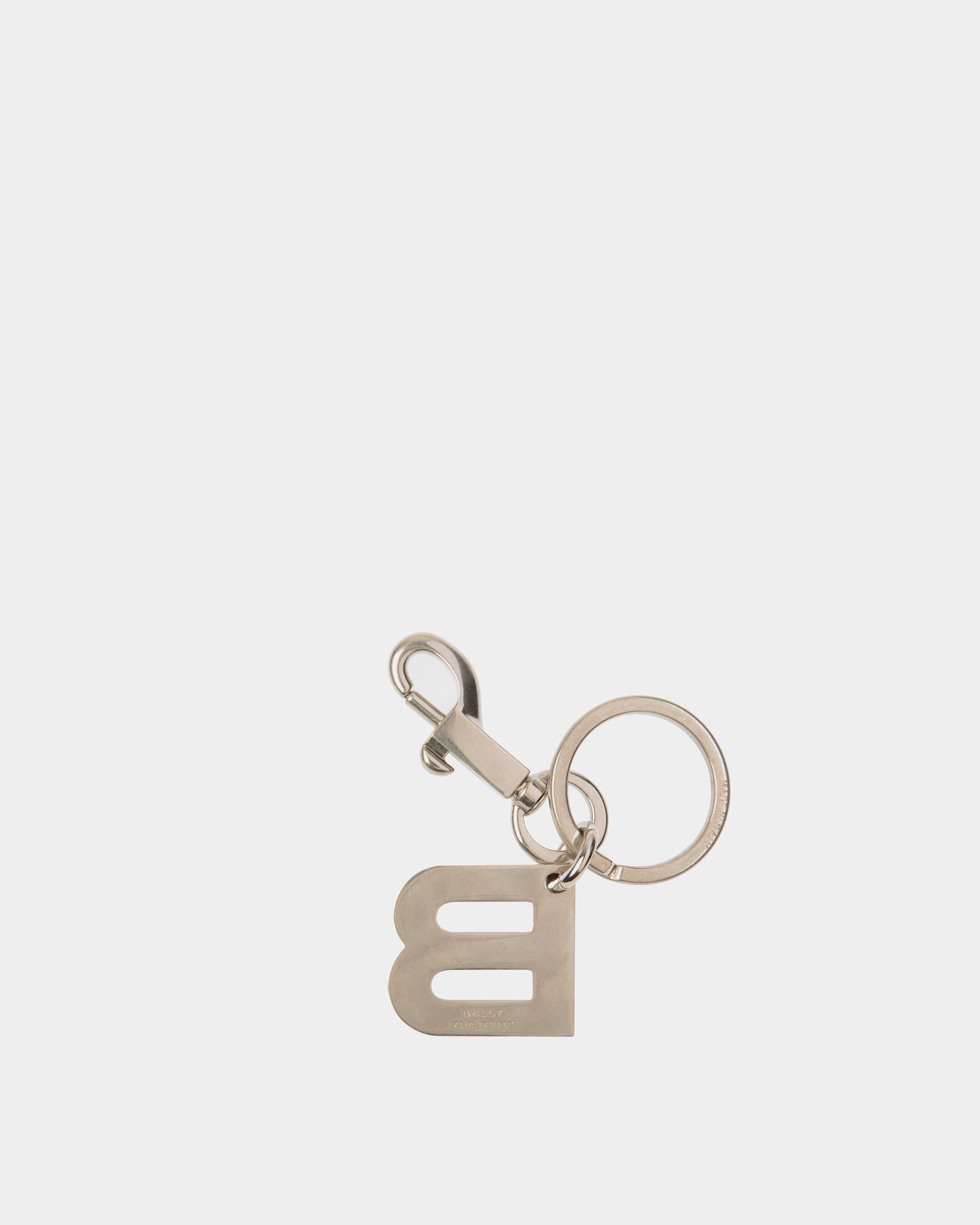 Key Holder In Silver Metal - Herren - Bally - 02