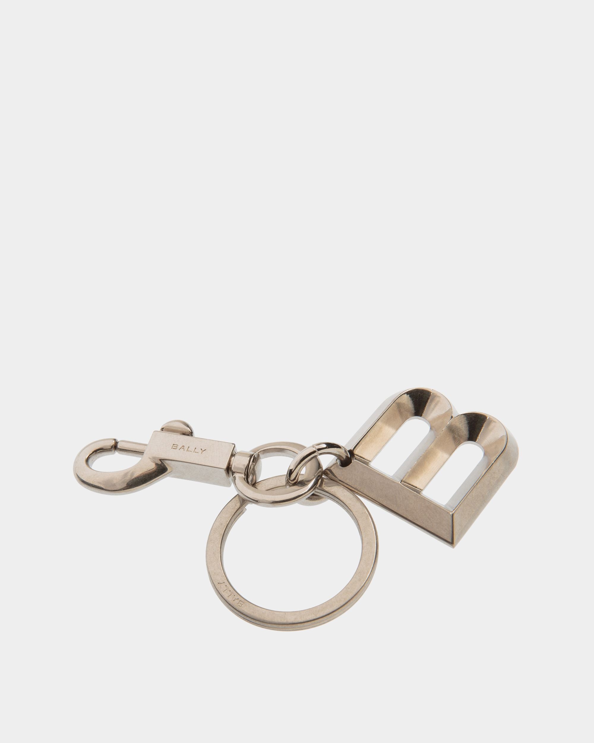 Key Holder In Silver Metal - Herren - Bally - 03